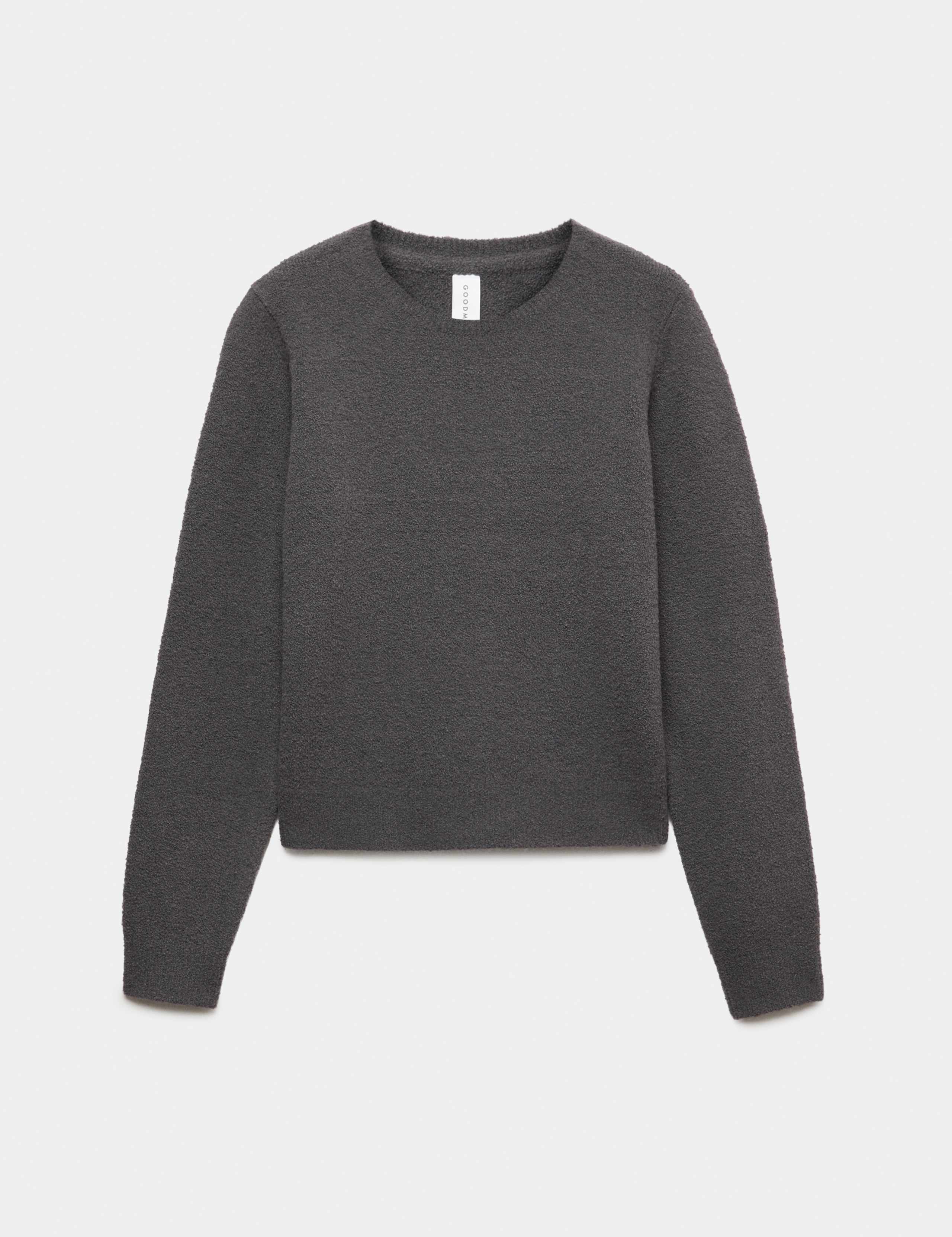 Boucle Crew Neck Cropped Jumper 2 of 5