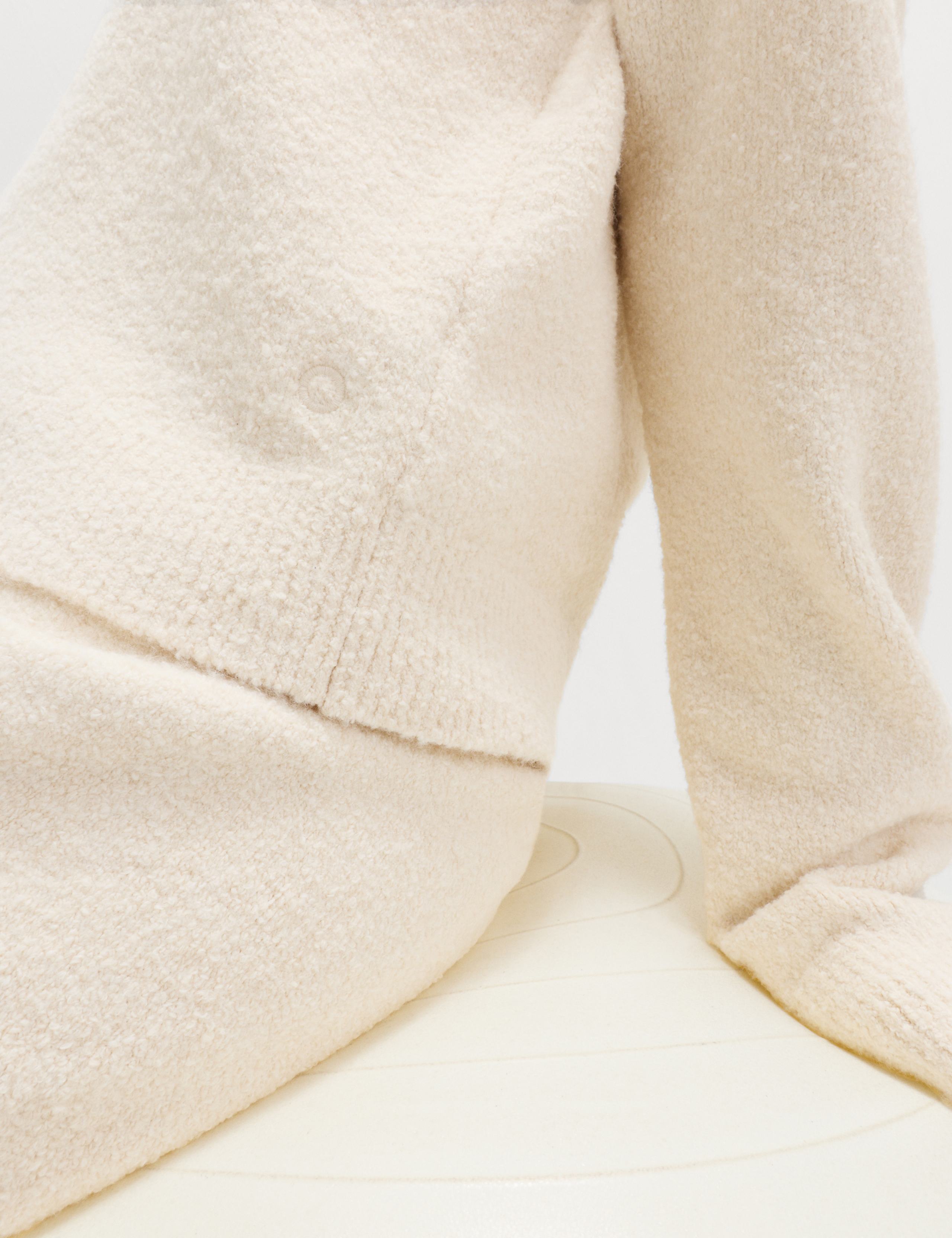 Supersoft Boucle Crew Neck Cropped Jumper 4 of 6