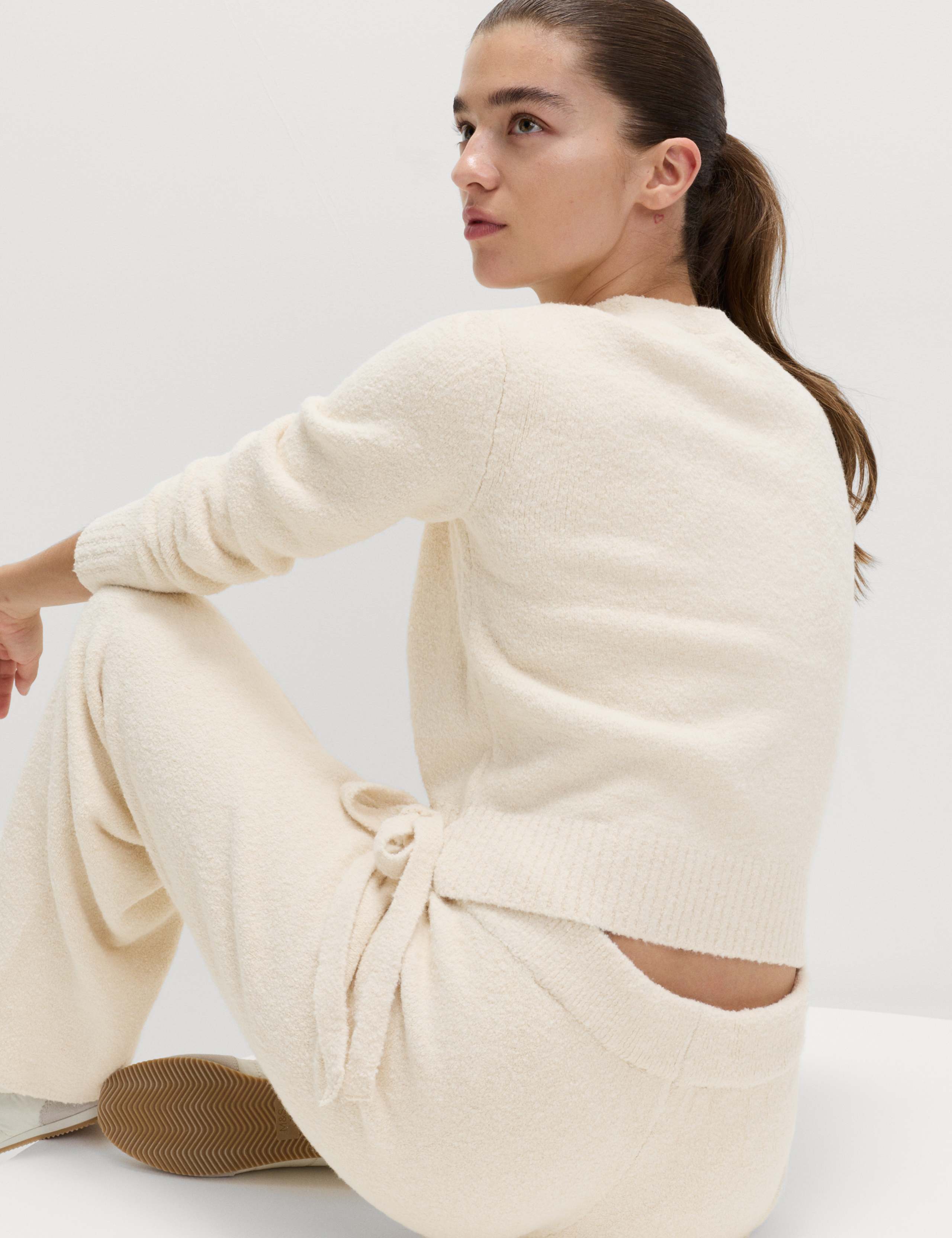 Supersoft Boucle V-Neck Wrap Cardigan 6 of 6