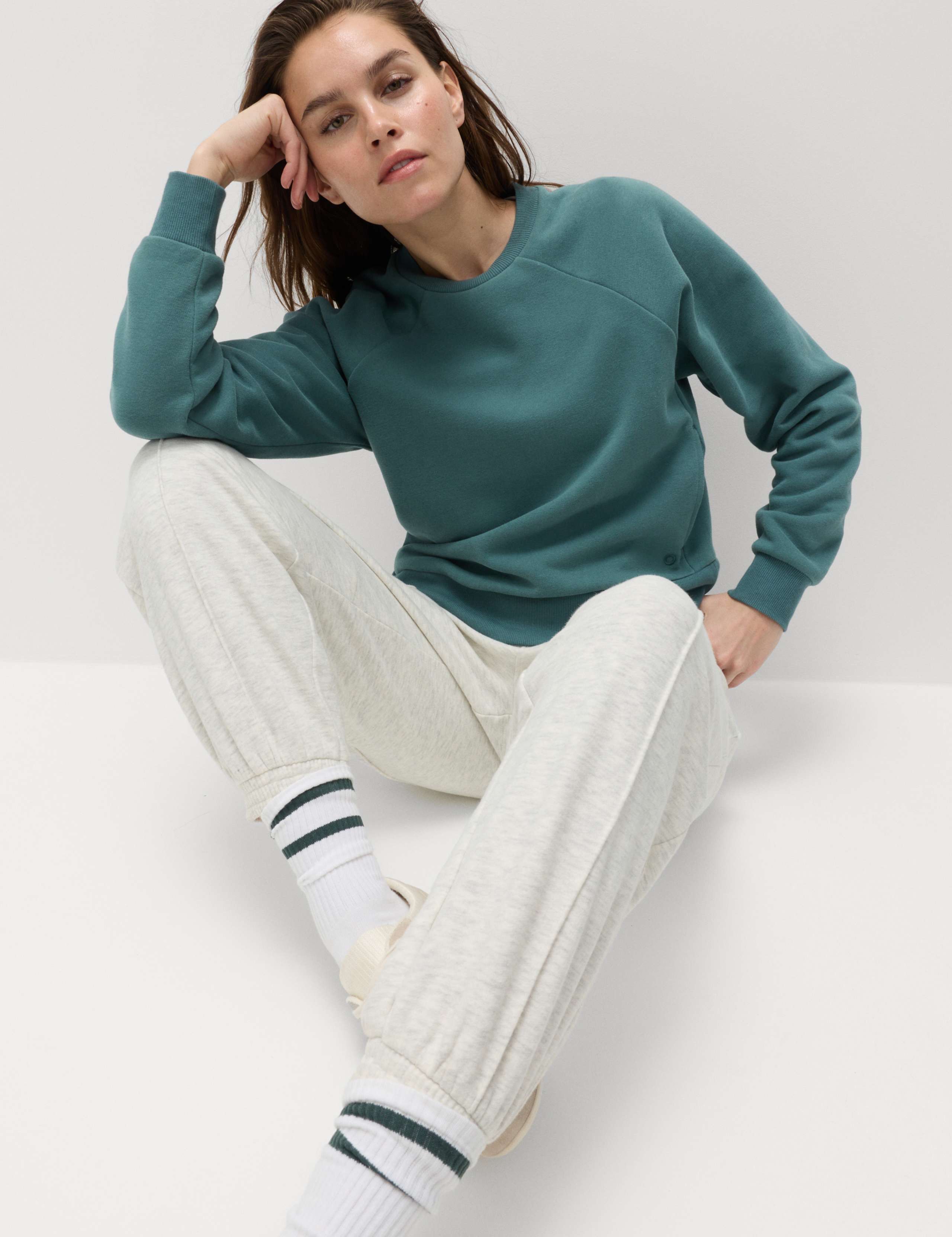 Cotton Rich Crew Neck Sweatshirt 5 of 5