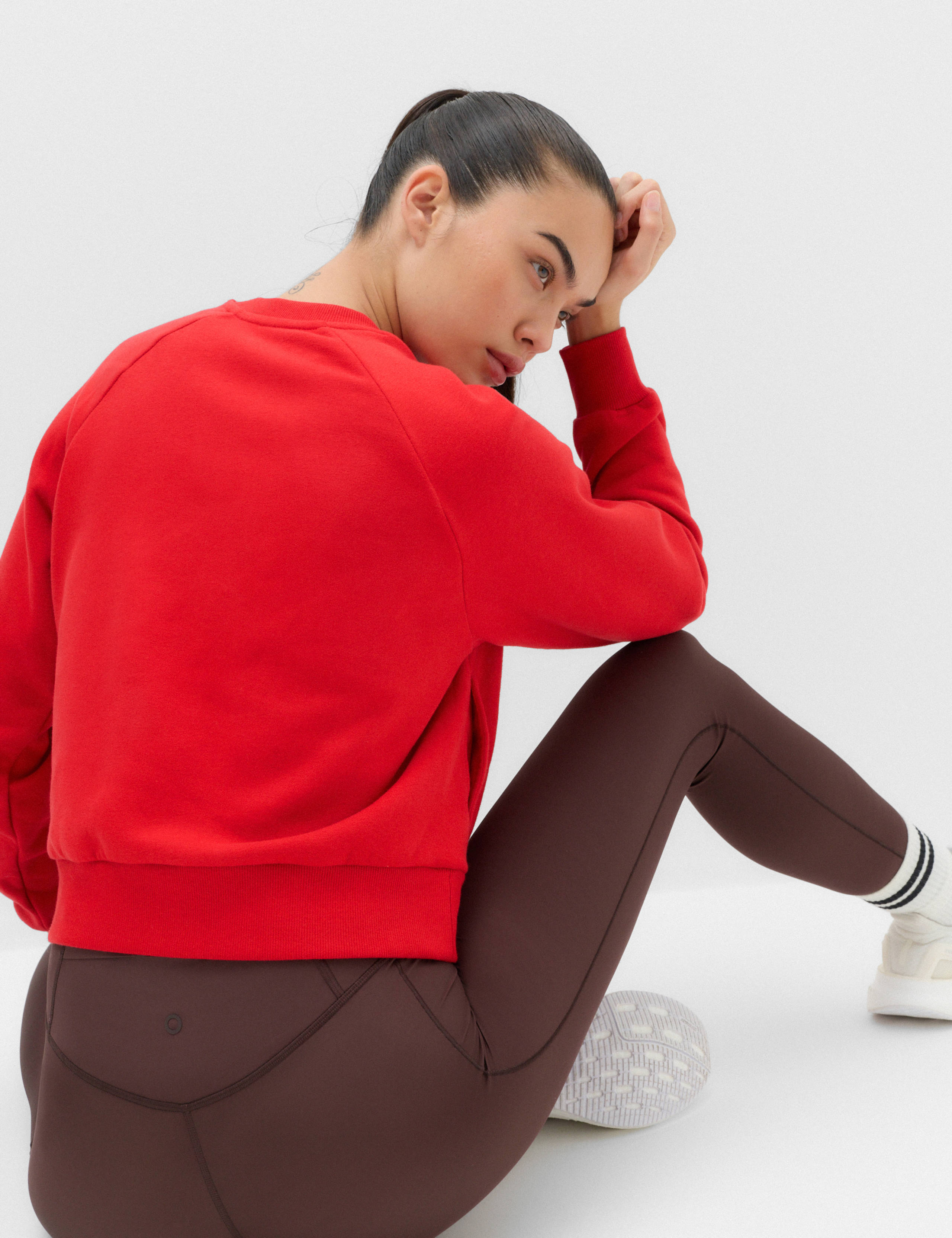 Cotton Rich Crew Neck Sweatshirt 4 of 5