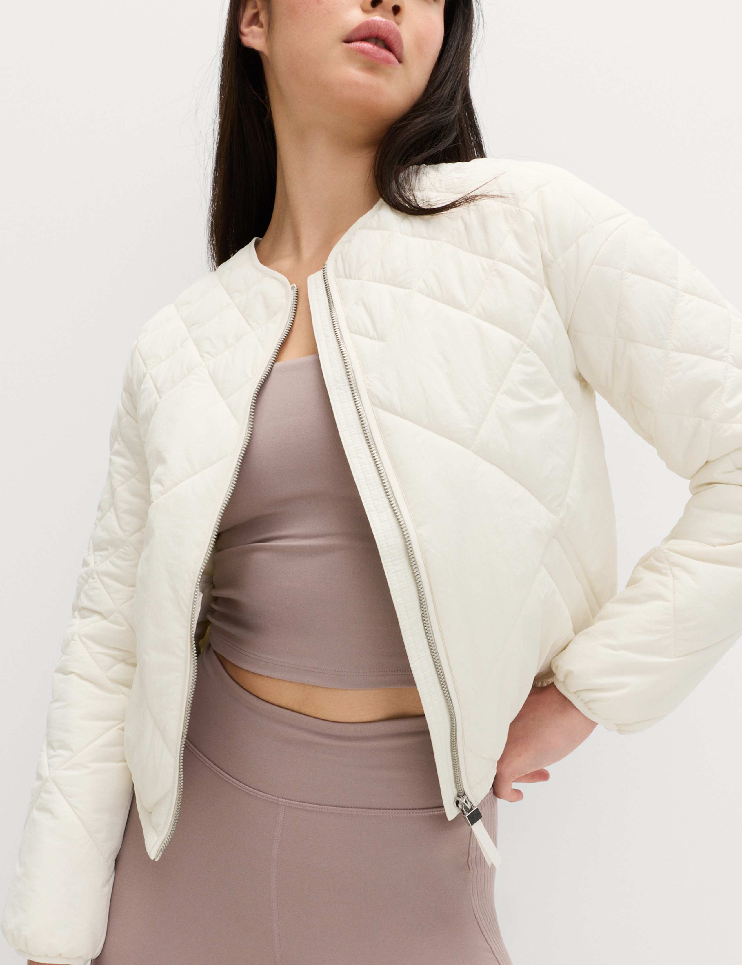 Stormwear™ Quilted Collarless Jacket 3 of 7
