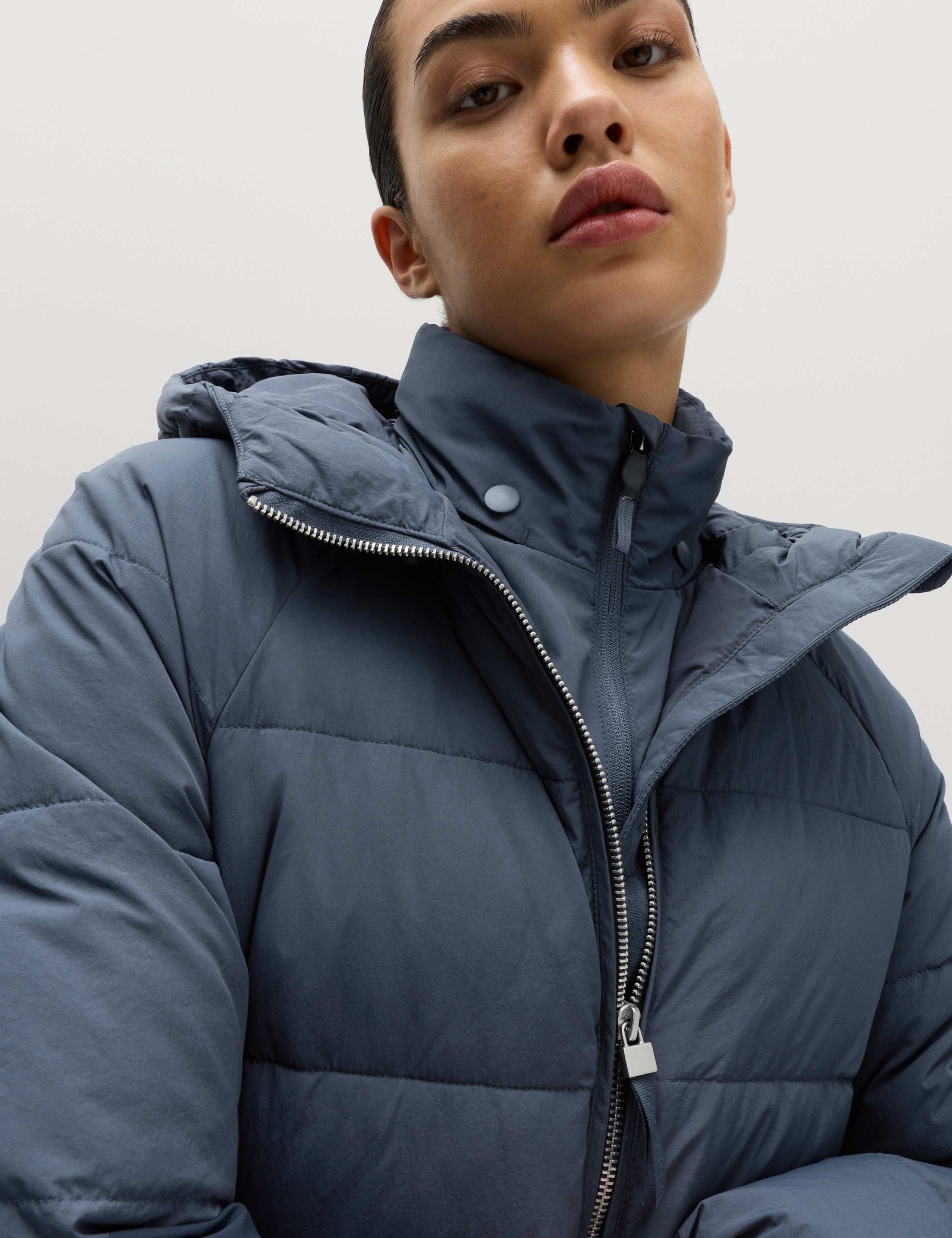Stormwear™ Hooded Longline Puffer Jacket 3 of 7