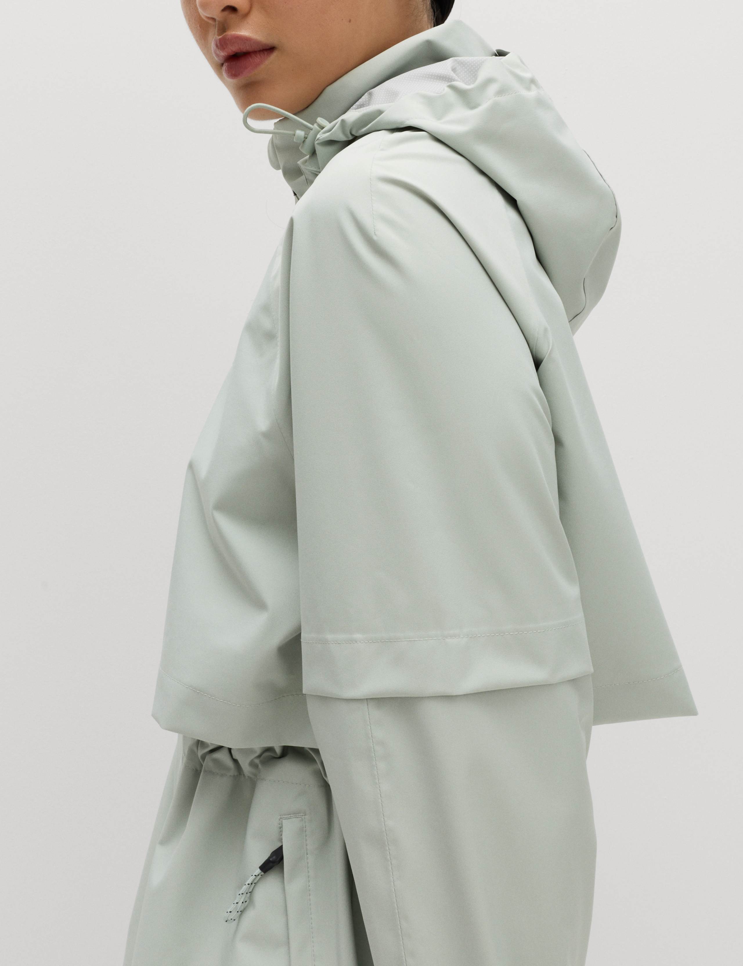 Waterproof Hooded Longline Jacket 6 of 8