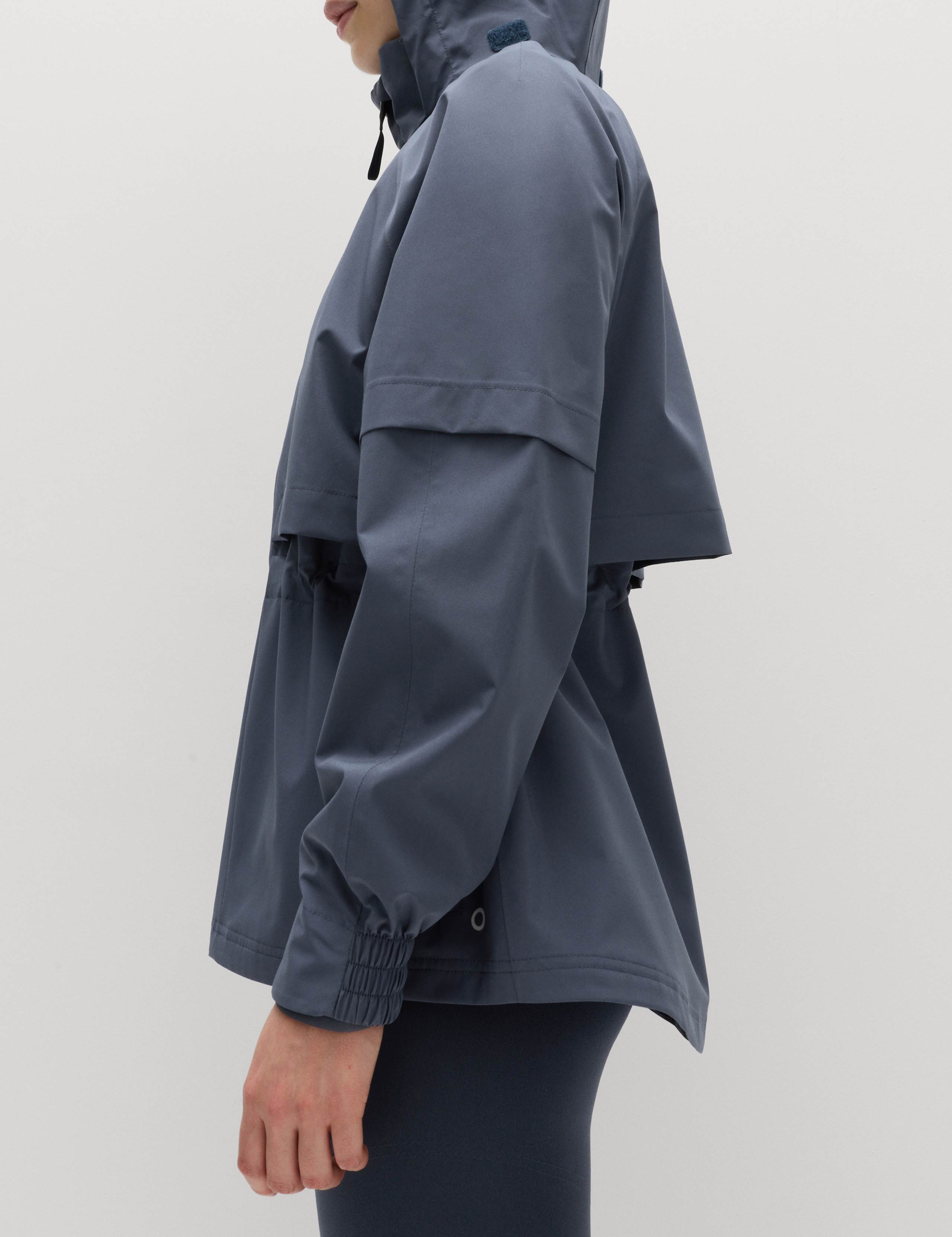 Waterproof Hooded Longline Jacket 5 of 8