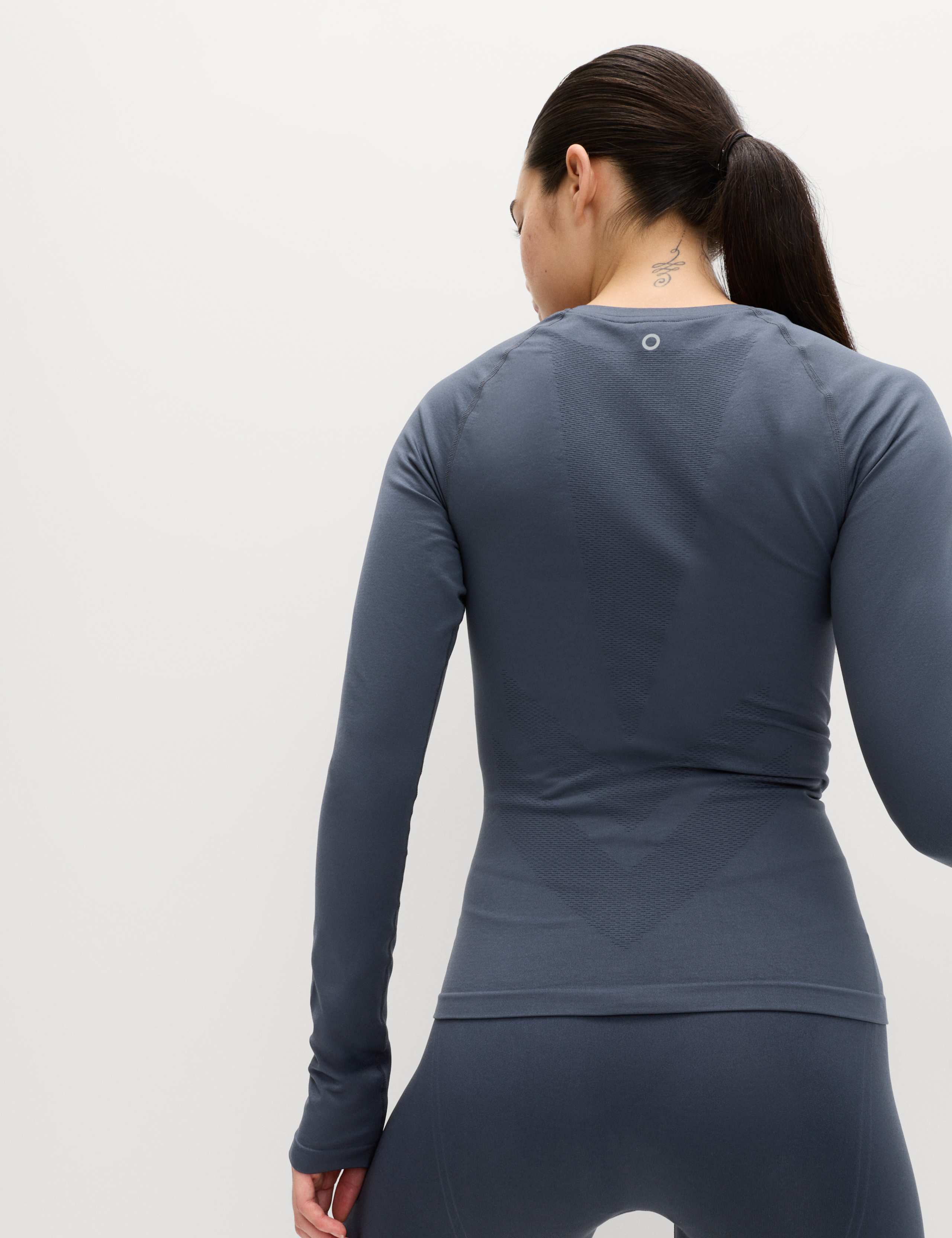 Jacquard Crew Neck Top 4 of 5