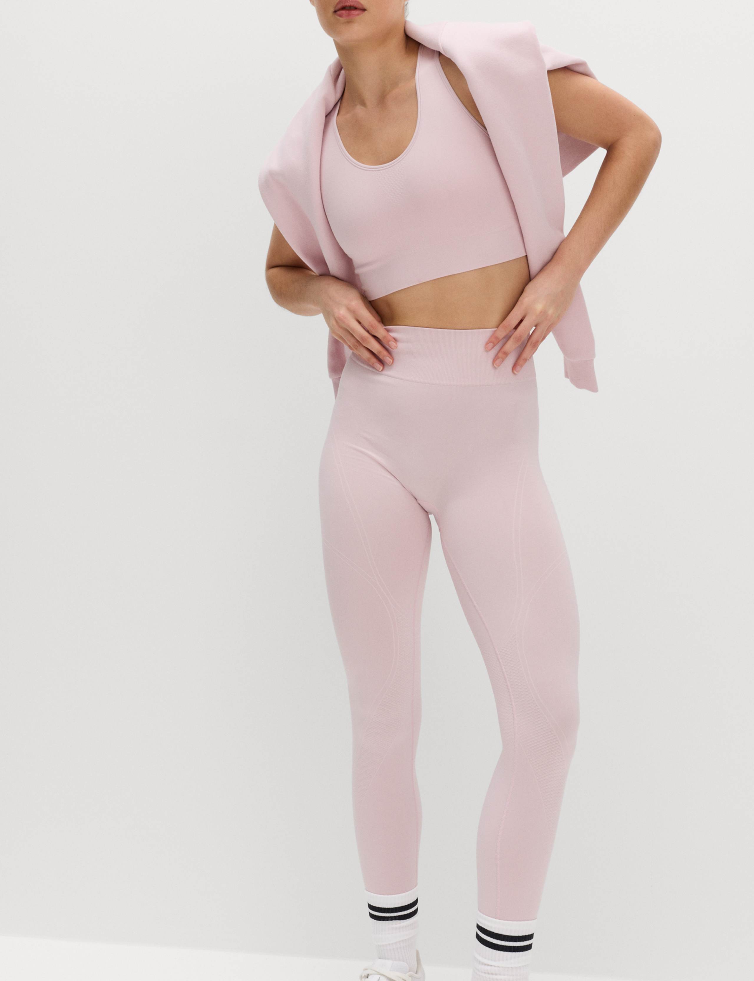 Go Seamless Jacquard High Waisted Leggings 5 of 7