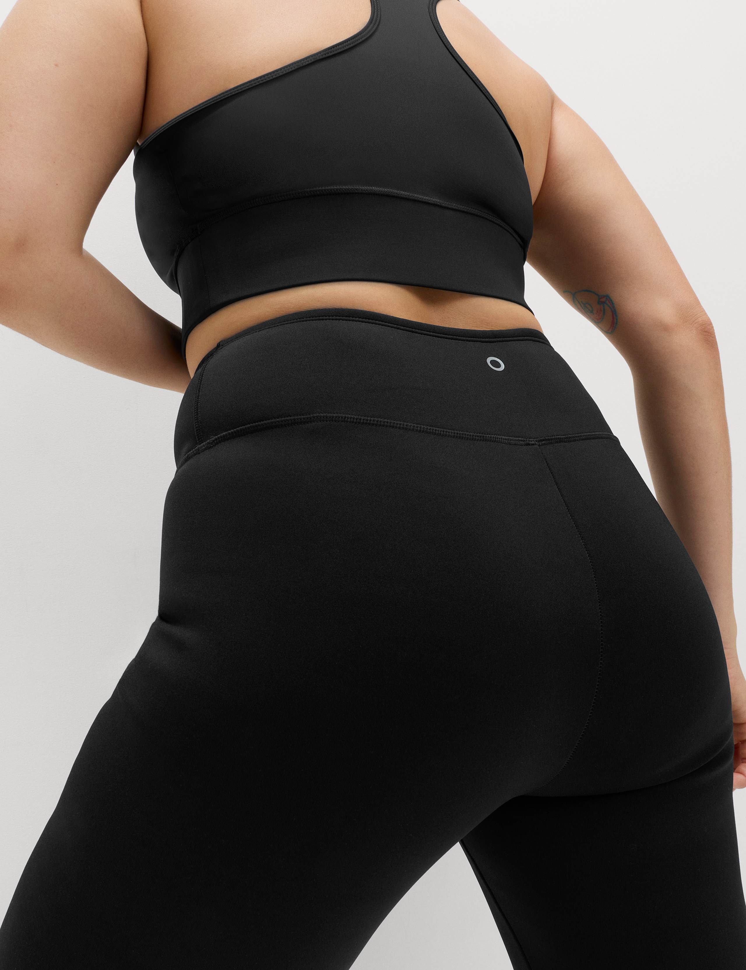 Thermal Fleece Lined High Waisted Leggings 3 of 4