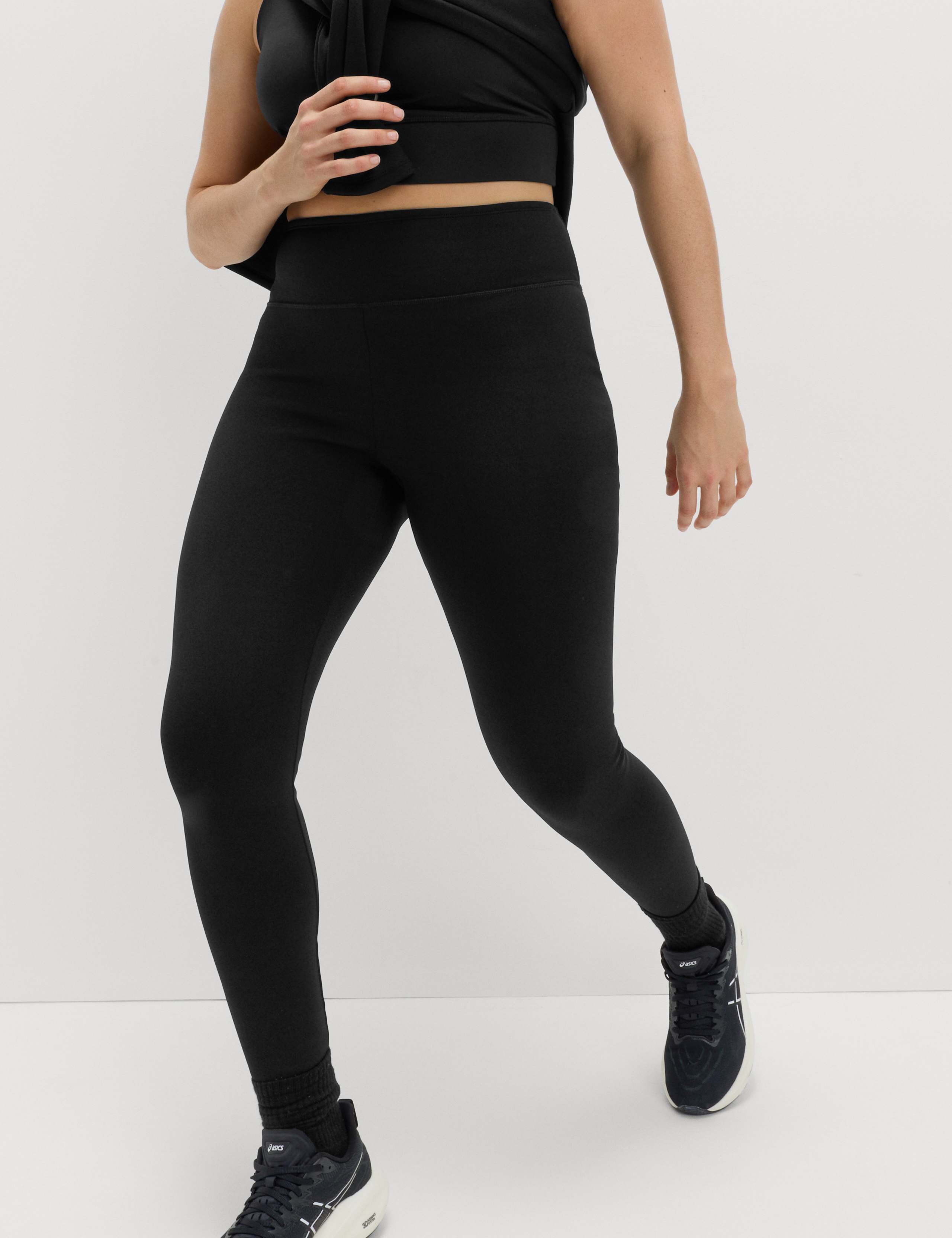 Thermal Fleece Lined High Waisted Leggings 4 of 4