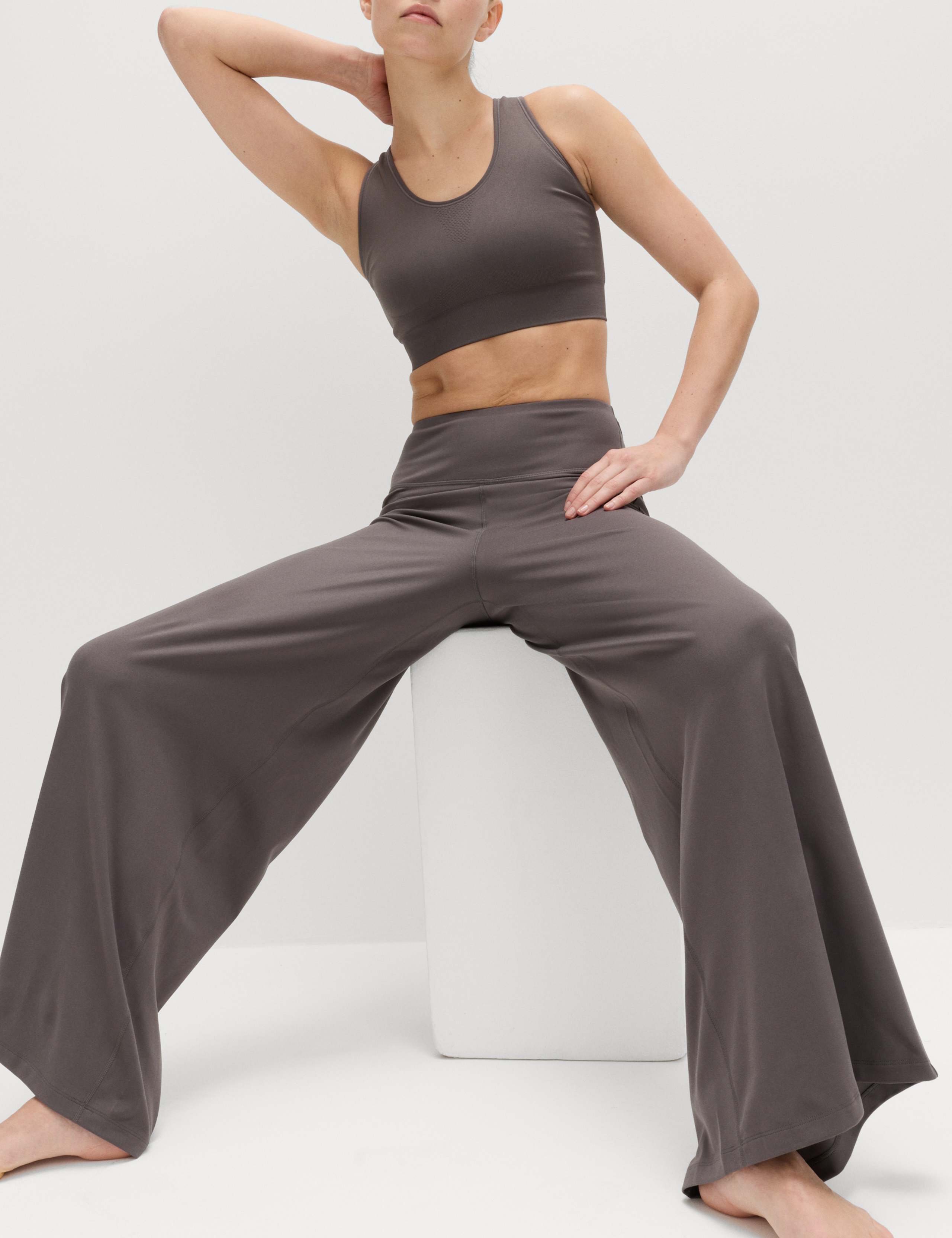 Go Balance High Waisted Palazzo Trousers 3 of 7