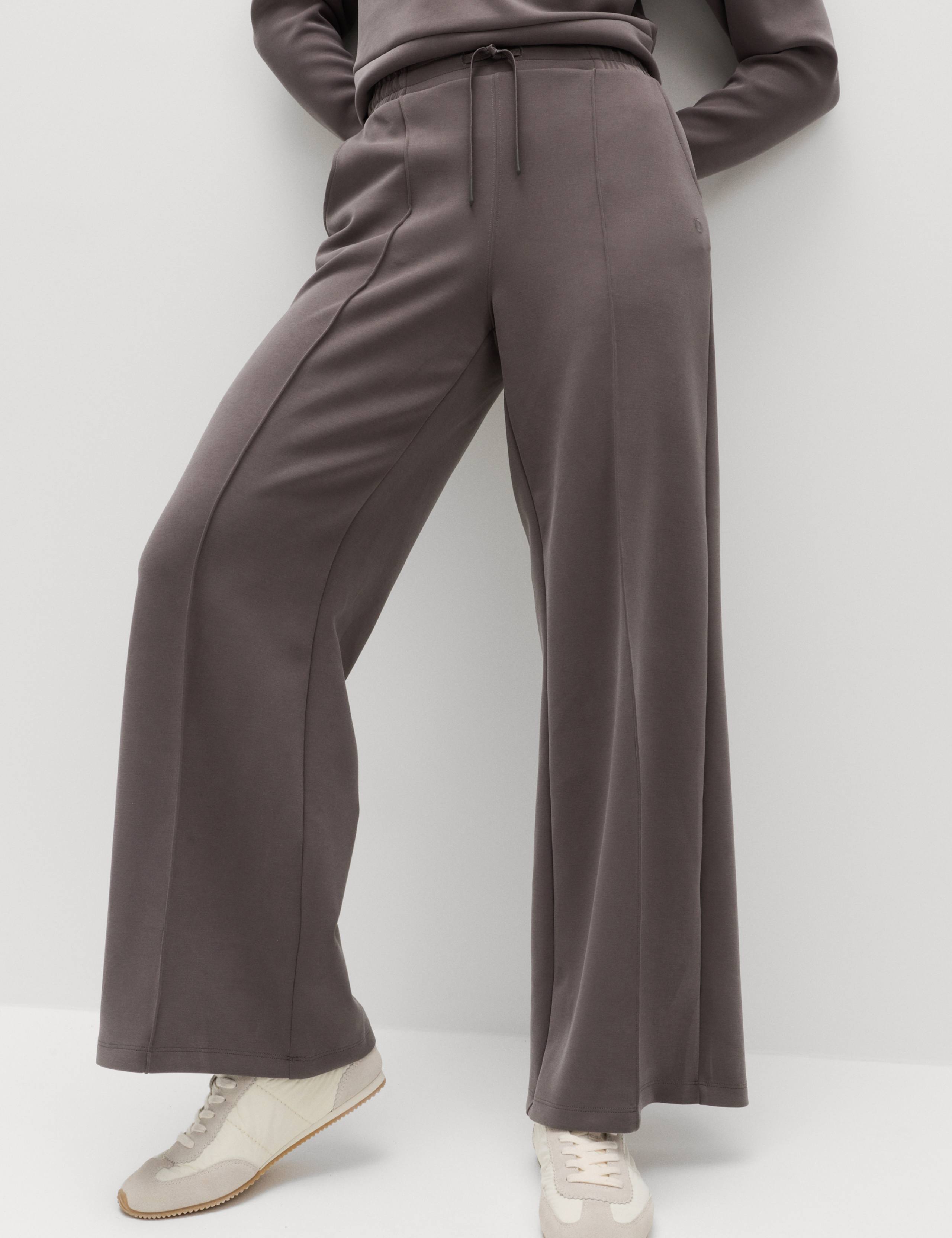 Sand Wash High Waisted Wide Leg Joggers 3 of 6