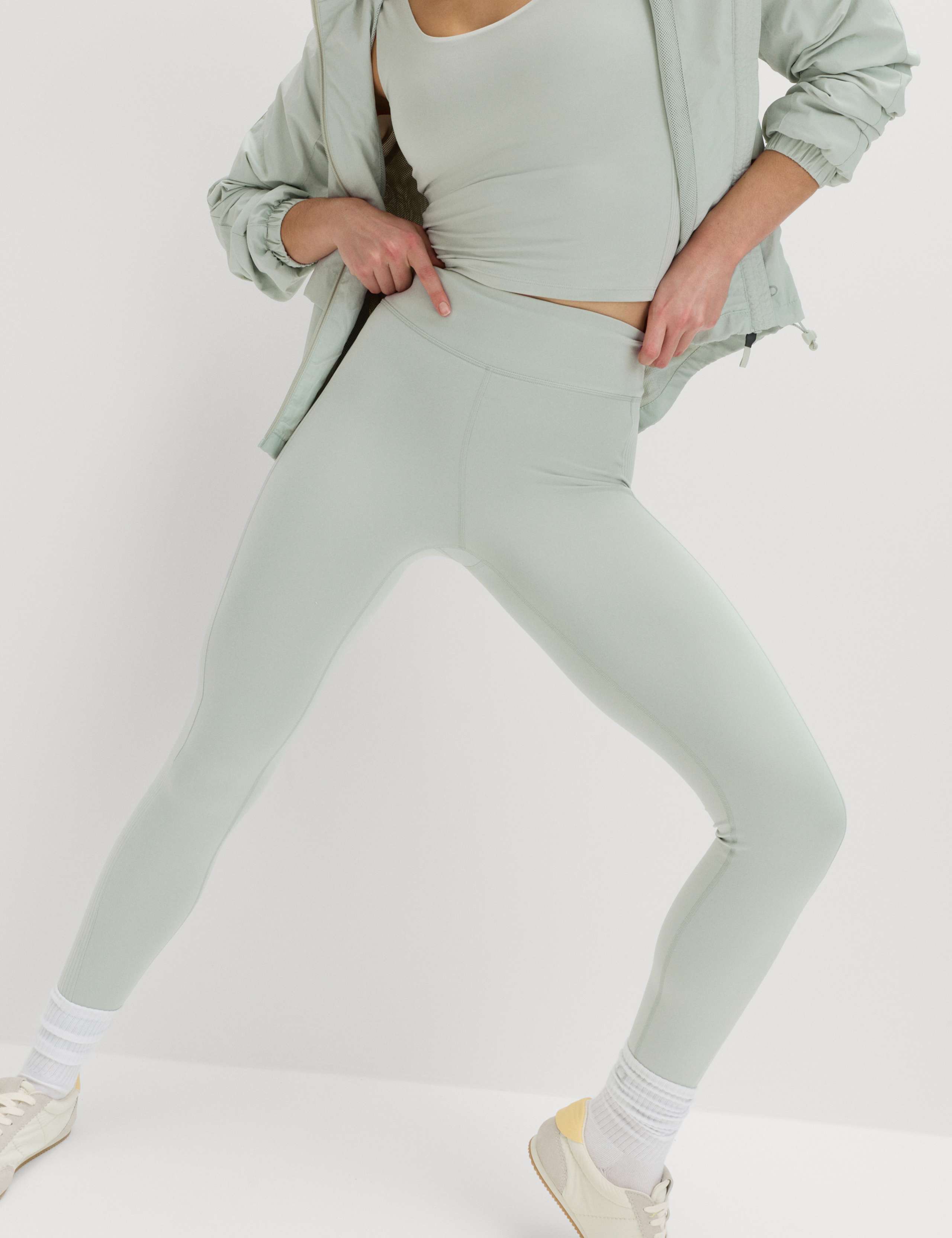 Go Balance Rib Panel High Waist Leggings 5 of 7