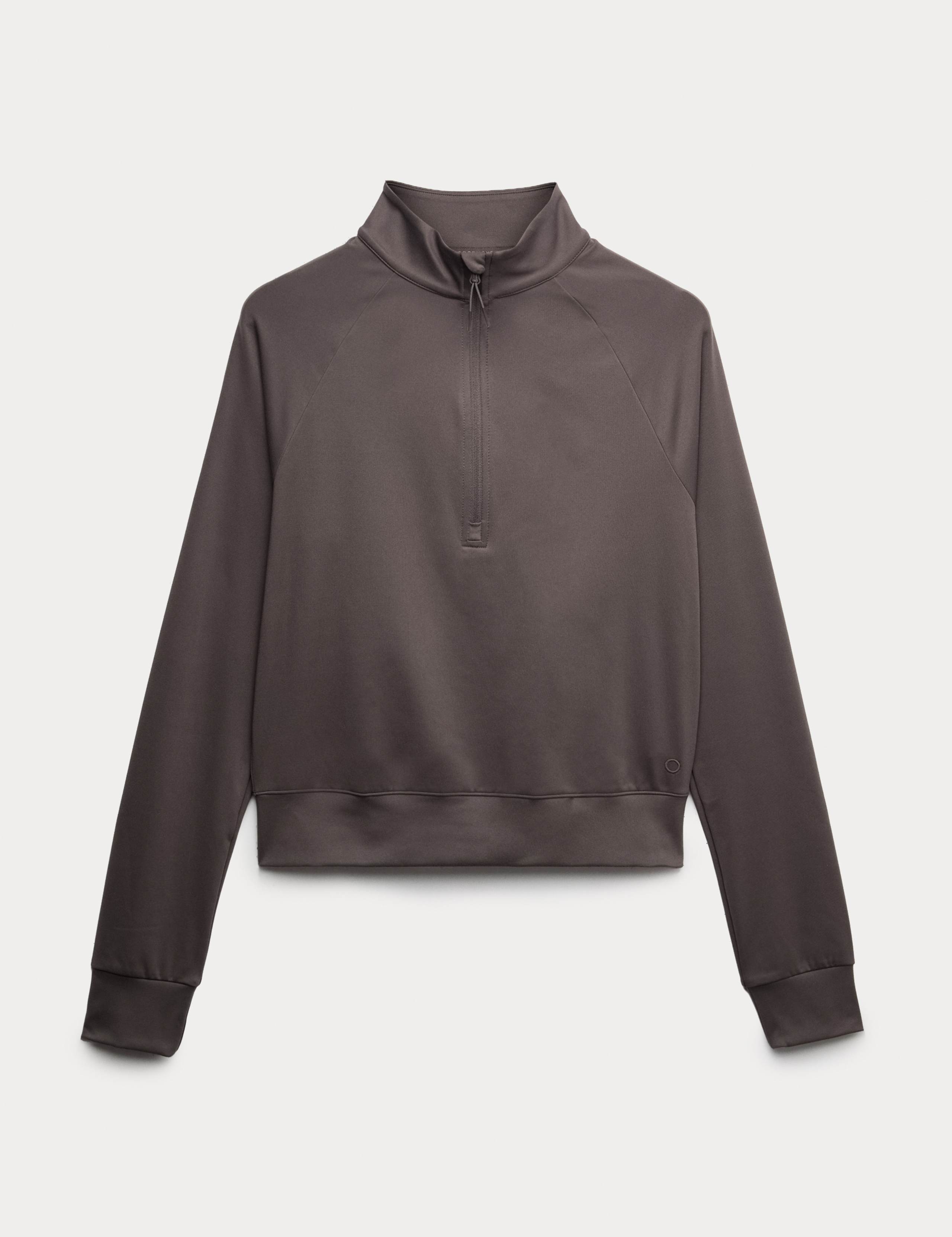 Go Balance Funnel Neck Half Zip Top 2 of 5