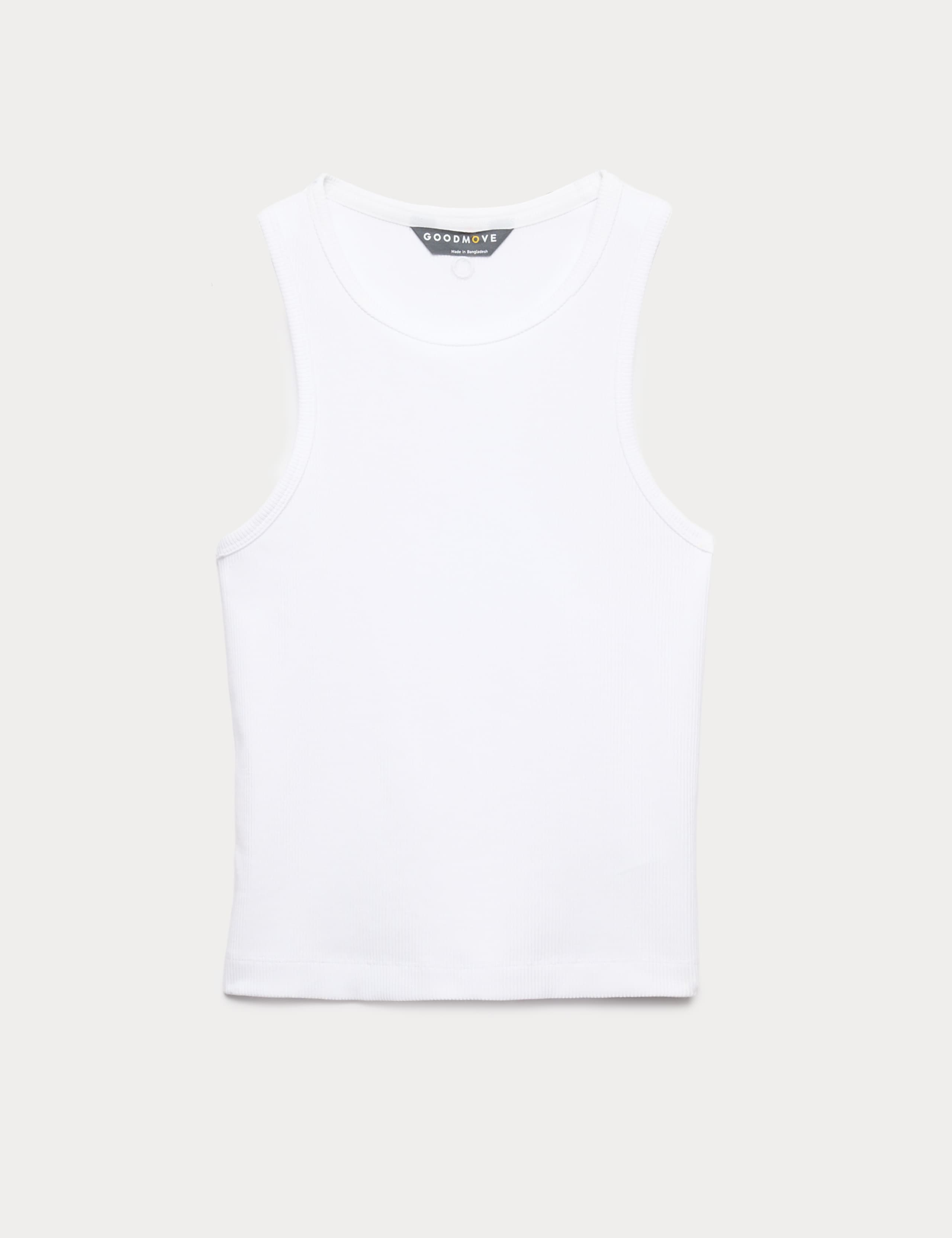 Modal Rich Textured Round Neck Fitted Vest 2 of 5