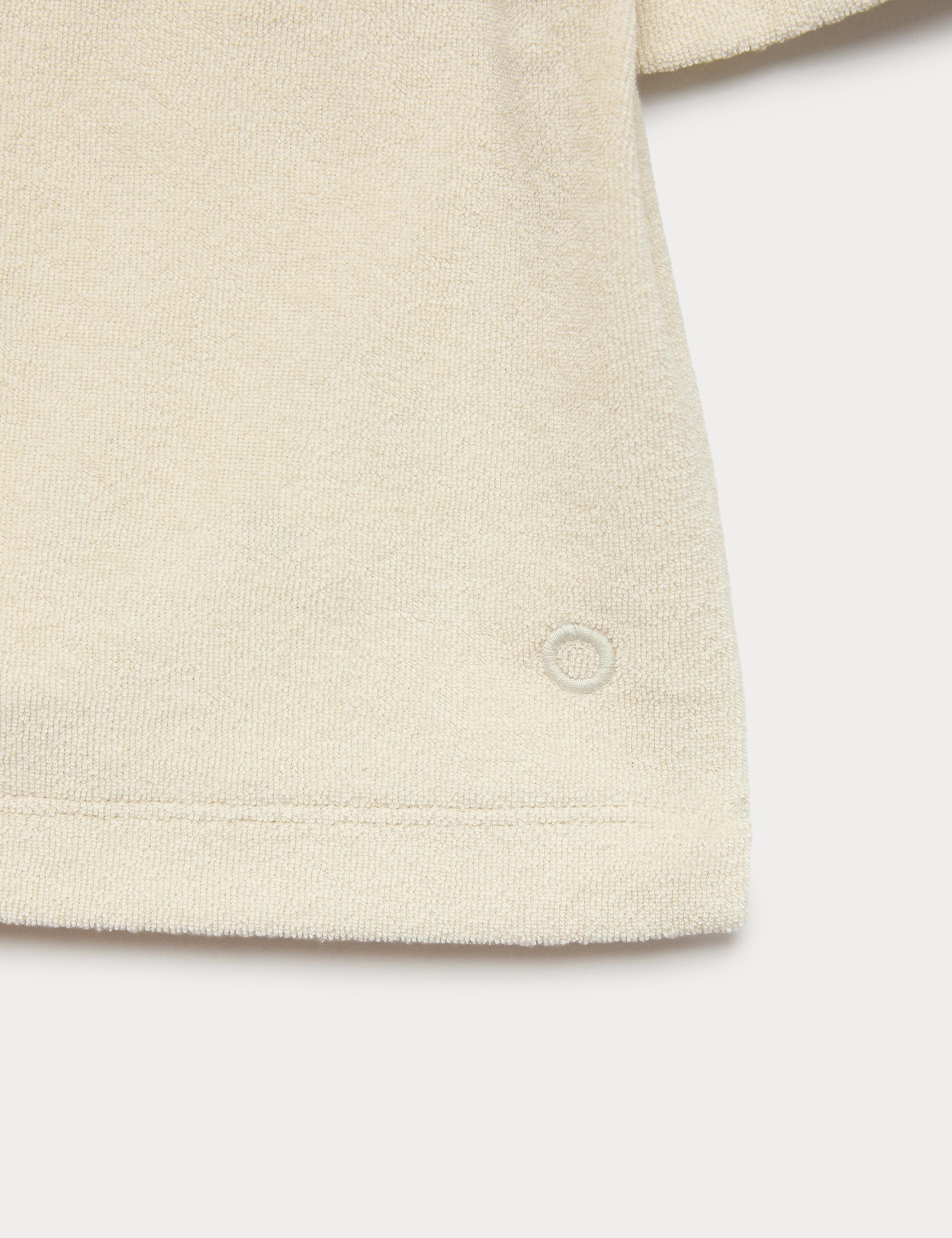 Cotton Rich Crop Polo Top 5 of 5