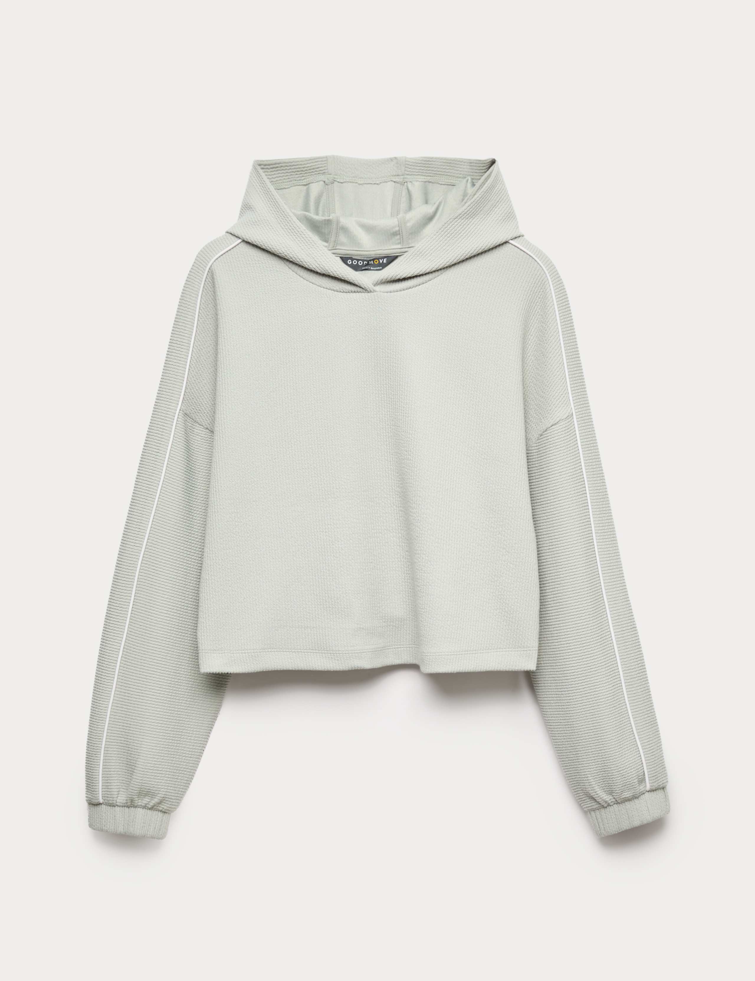 StayNew™ Super Soft Brushed Rib Relaxed Hoodie 2 of 7