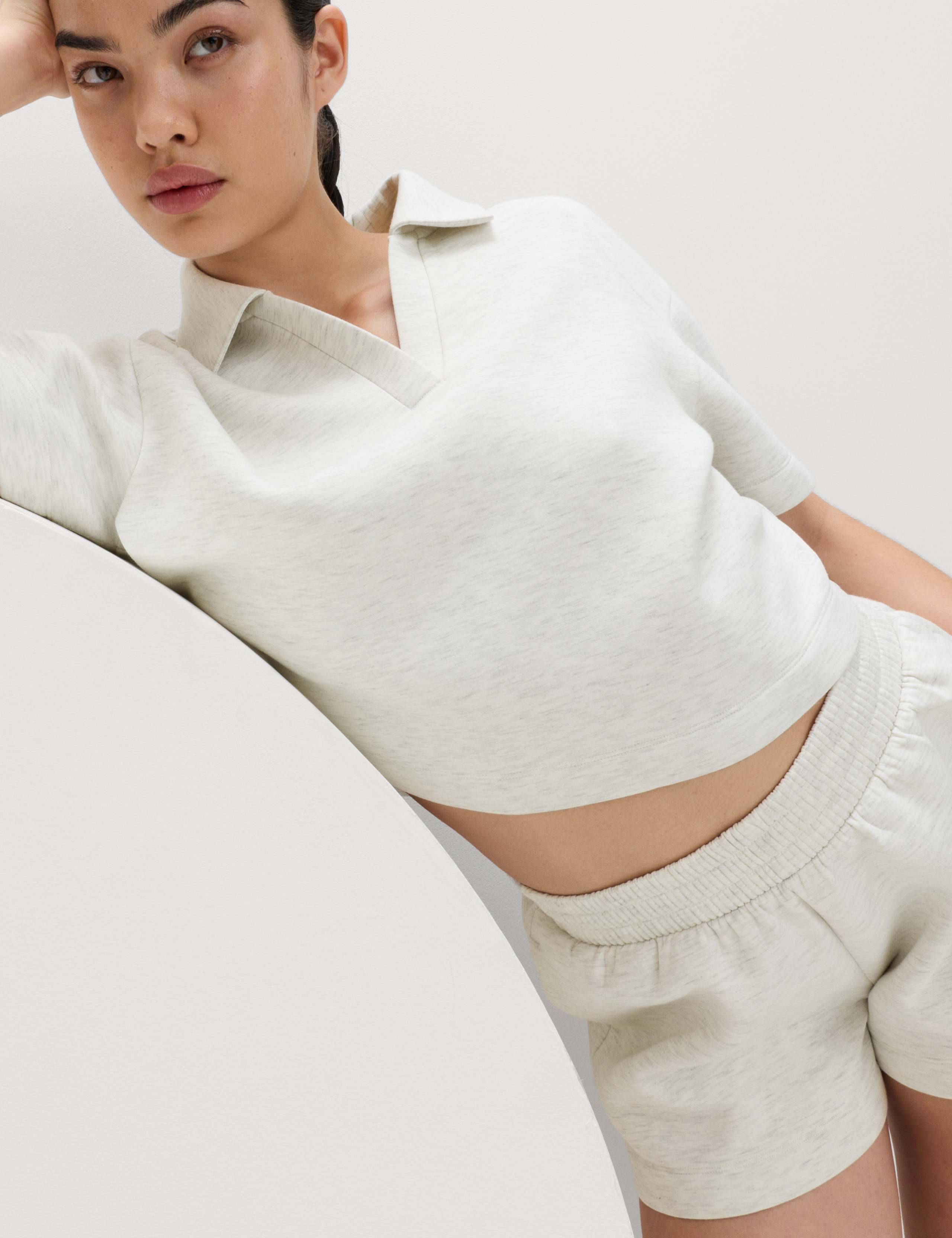 Scuba Boxy Crop Polo Top 4 of 6