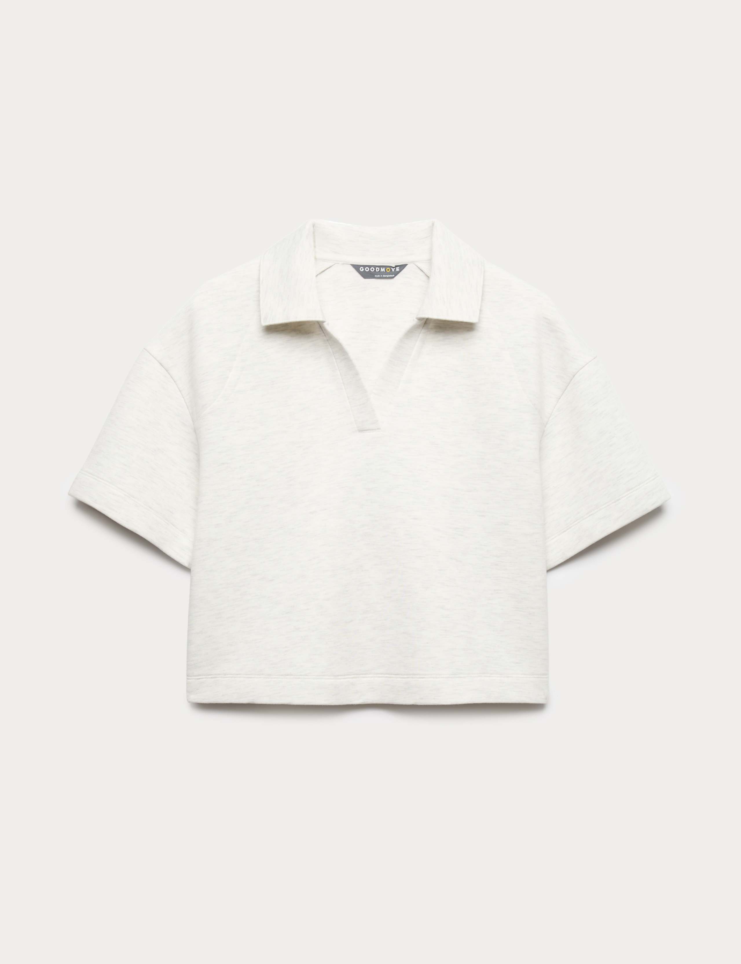 Scuba Boxy Crop Polo Top 2 of 6