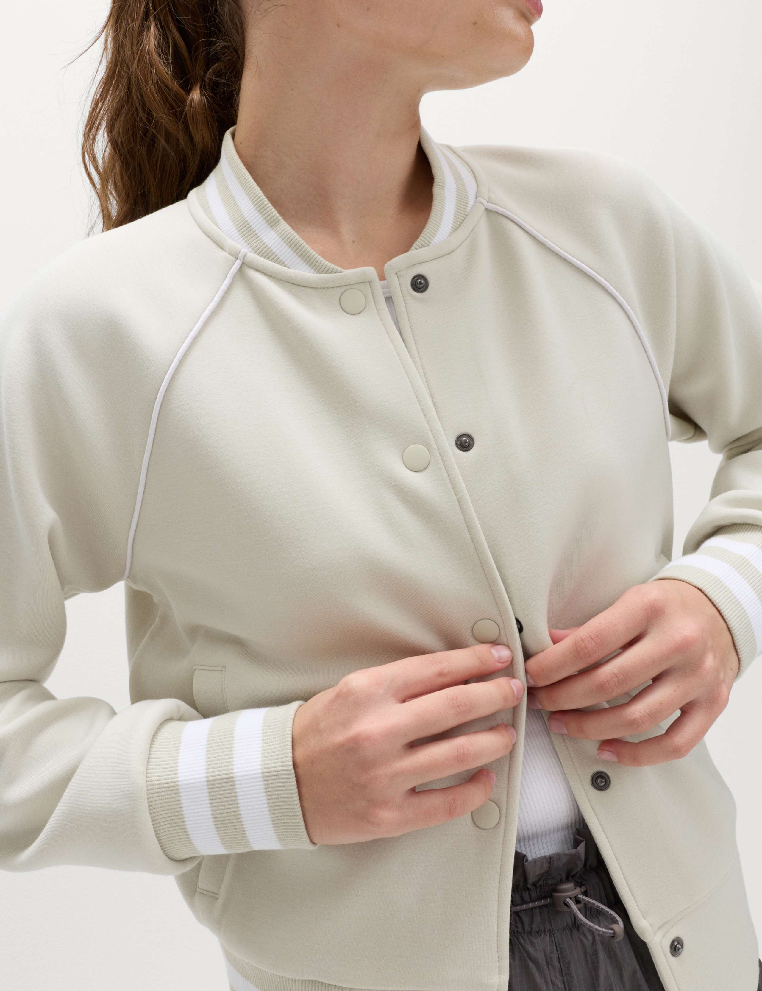 Varsity Super Soft Bomber Jacket 3 of 7