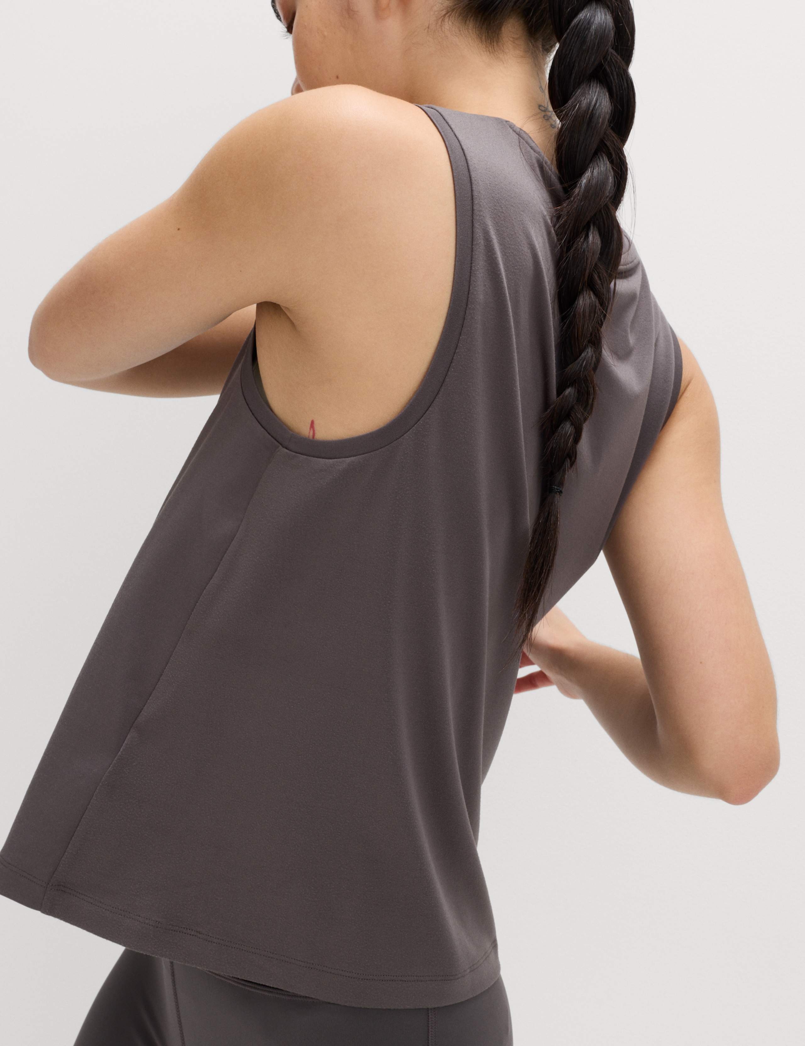 Essential Round Neck Boxy Vest Top 4 of 7