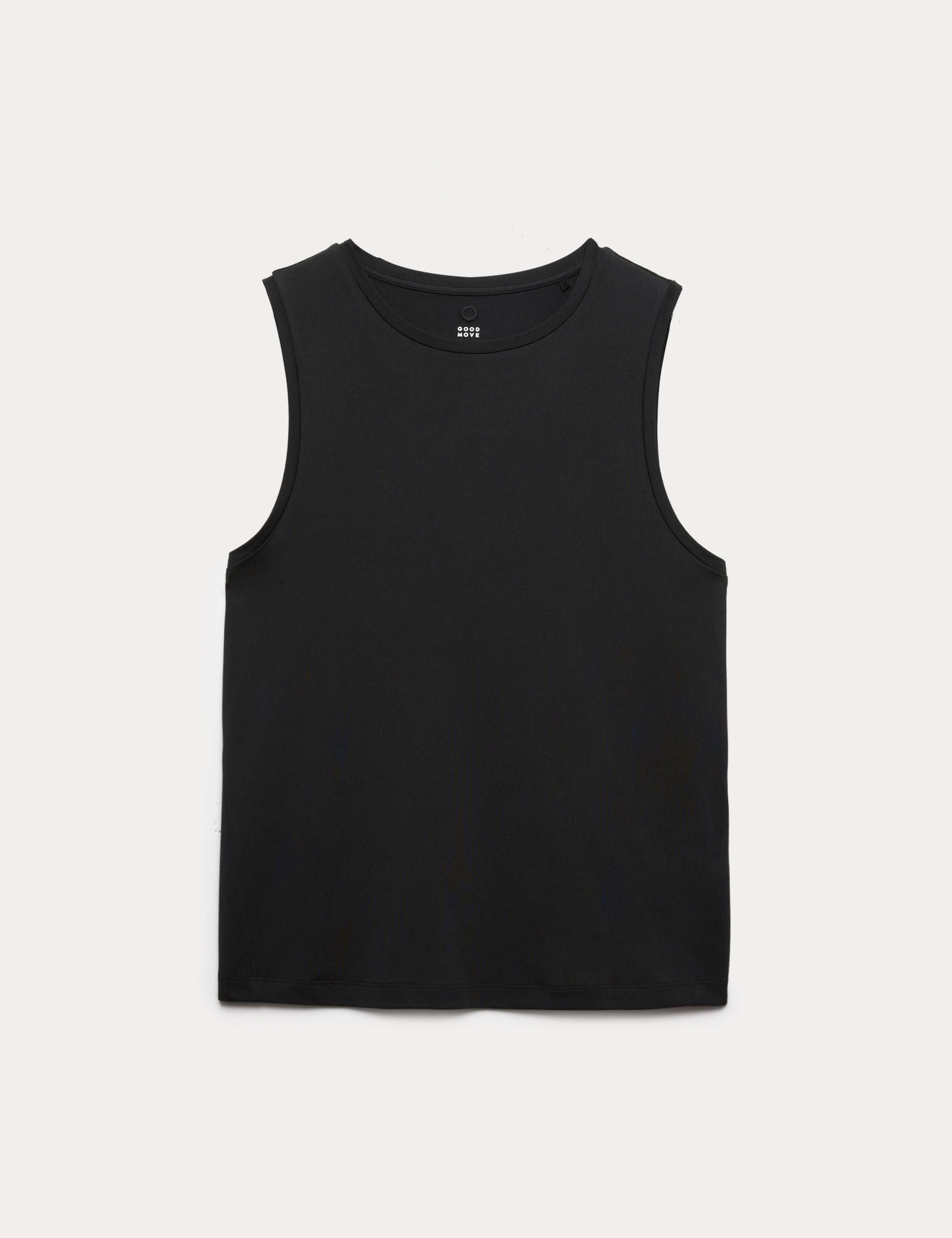 Essential Round Neck Boxy Vest Top 2 of 5