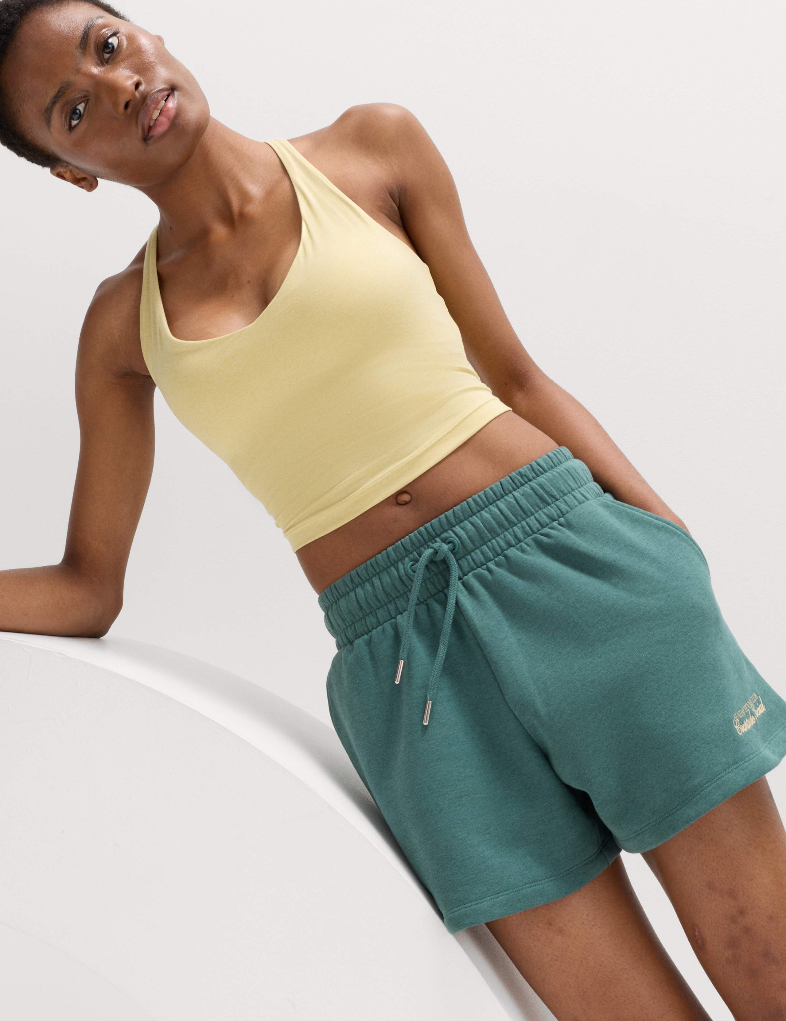 Cotton Rich Embroidered Shorts 4 of 7