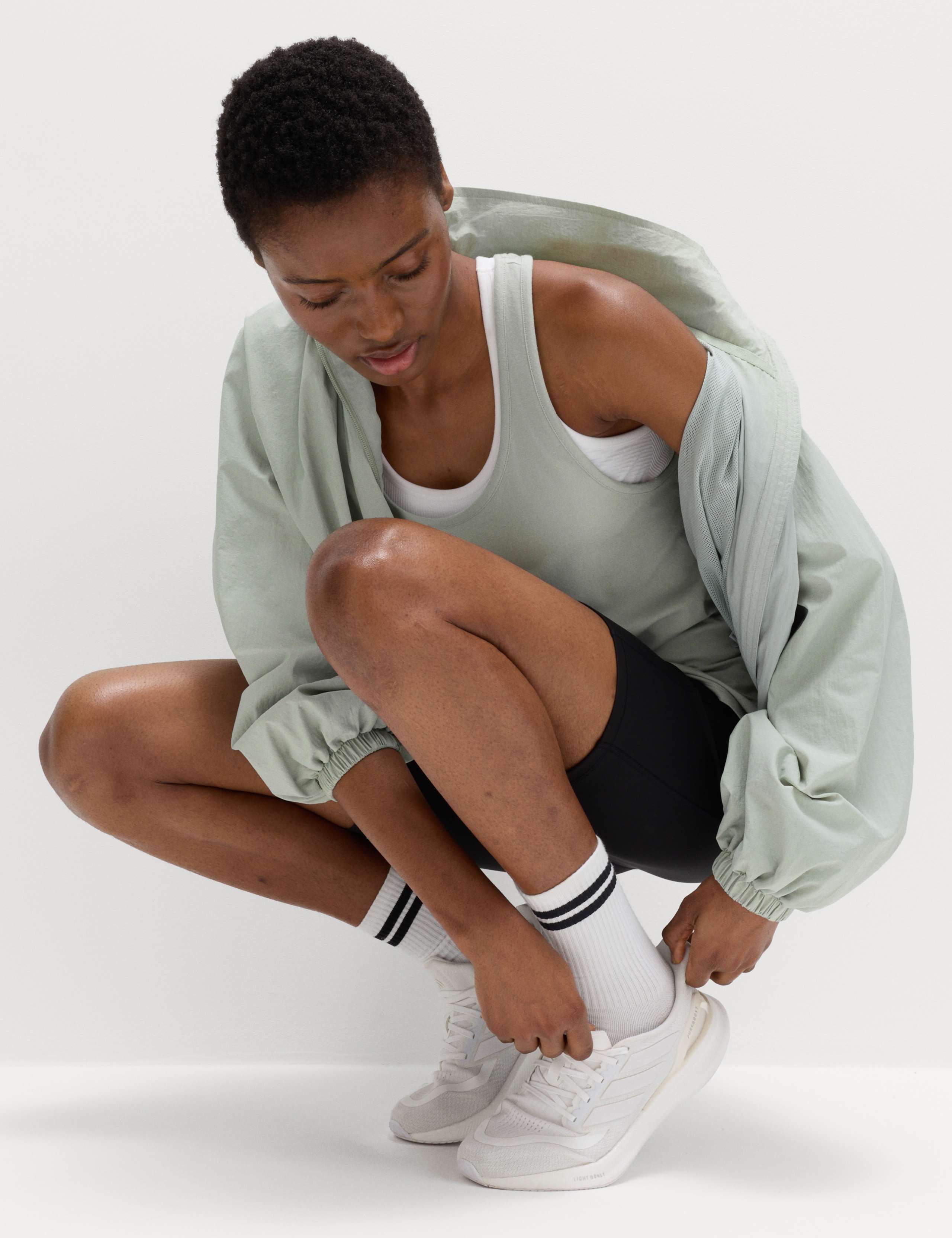 Modal Blend Pleat Back Relaxed Vest Top 6 of 7