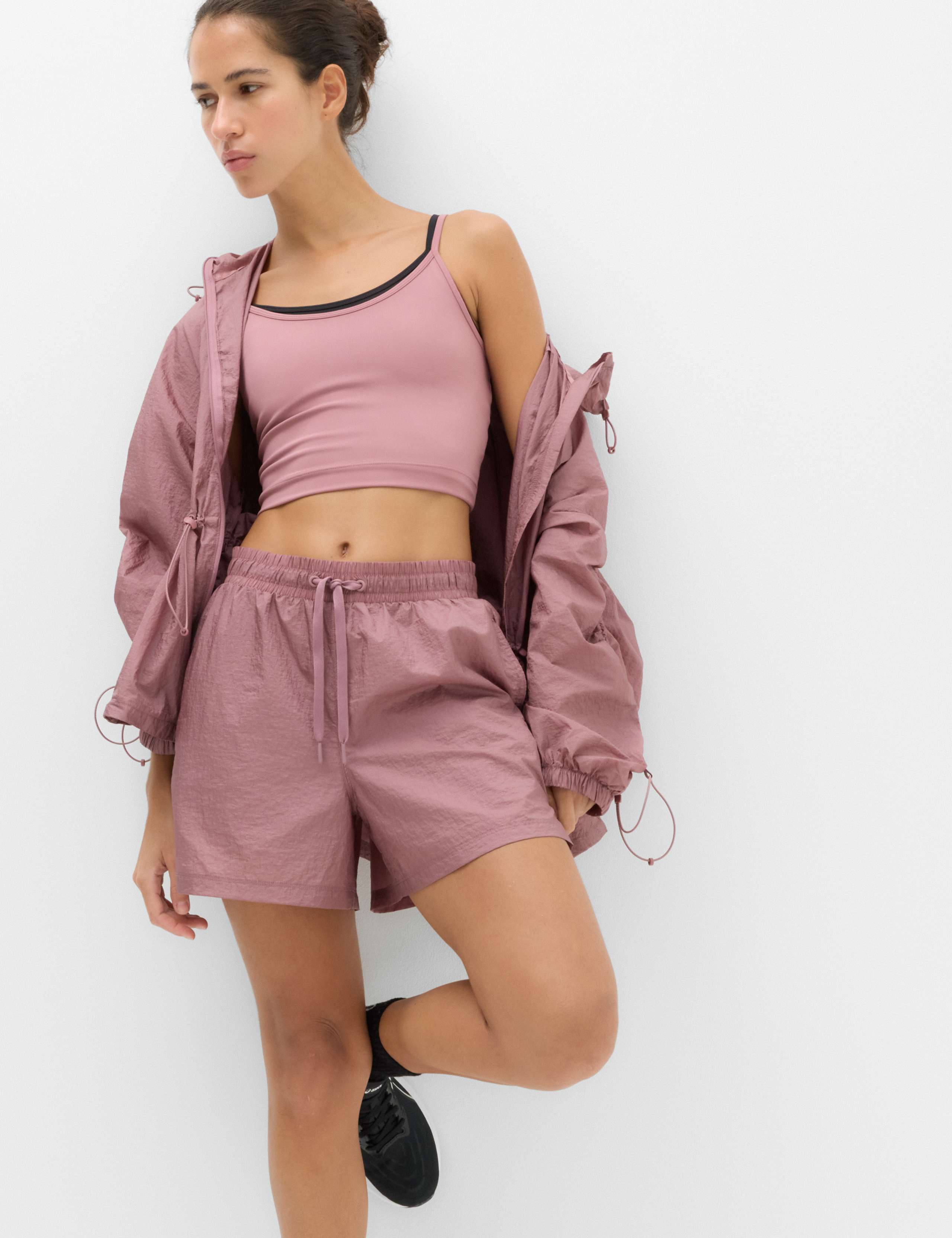 Shimmer Double Layer Running Shorts 6 of 7