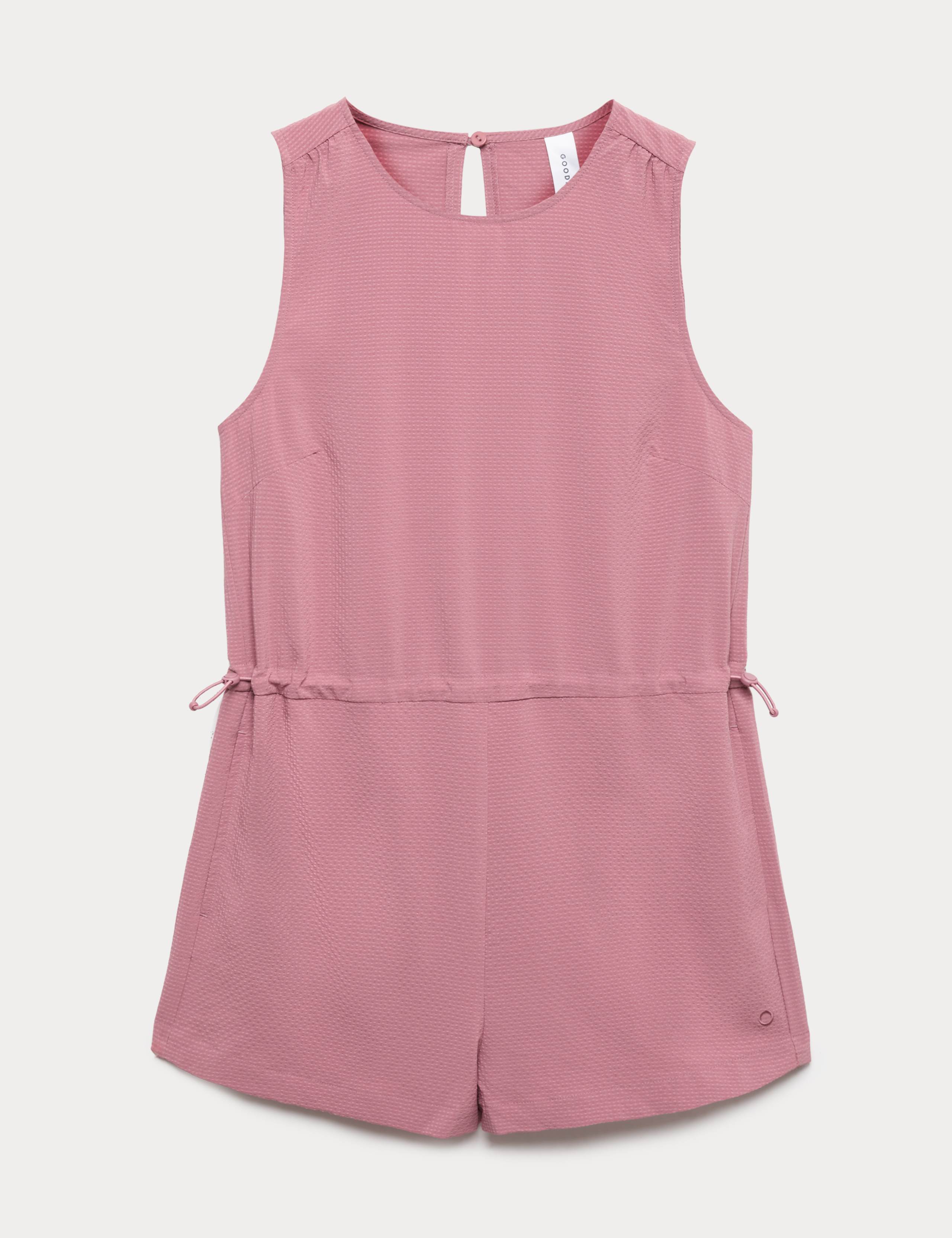 Seersucker Relaxed Playsuit 2 of 6