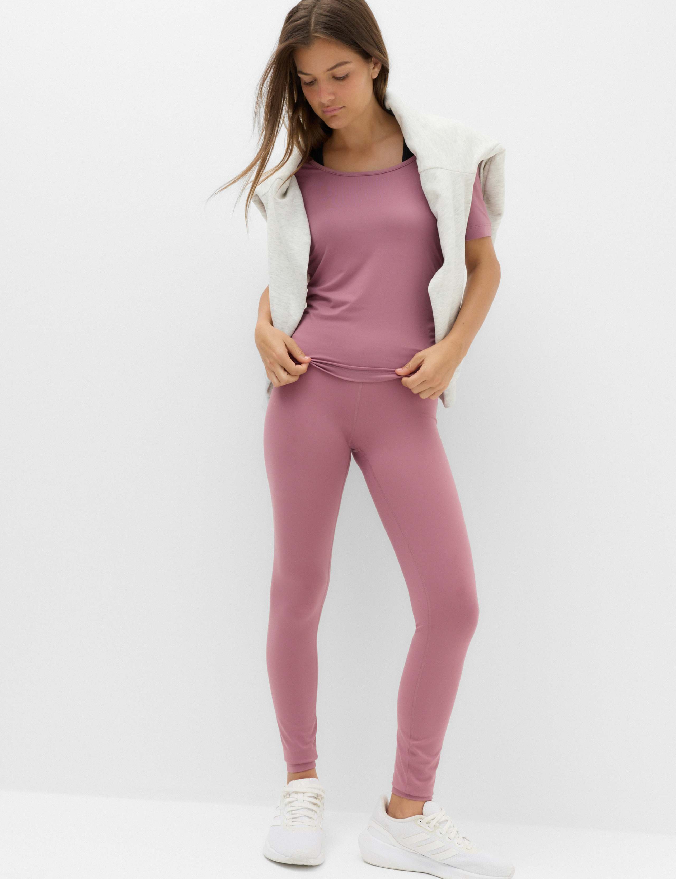 Go Balance Flexifit™ Wrap Waist Yoga Leggings 6 of 7
