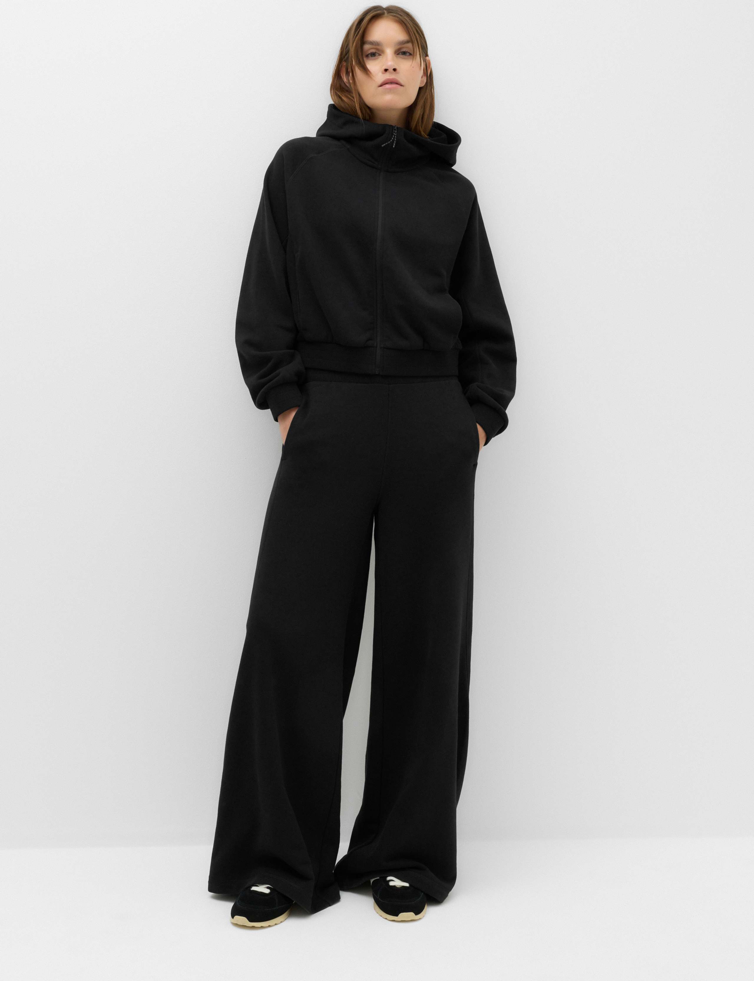 Cotton Rich Relaxed Crop Hoodie 6 of 6
