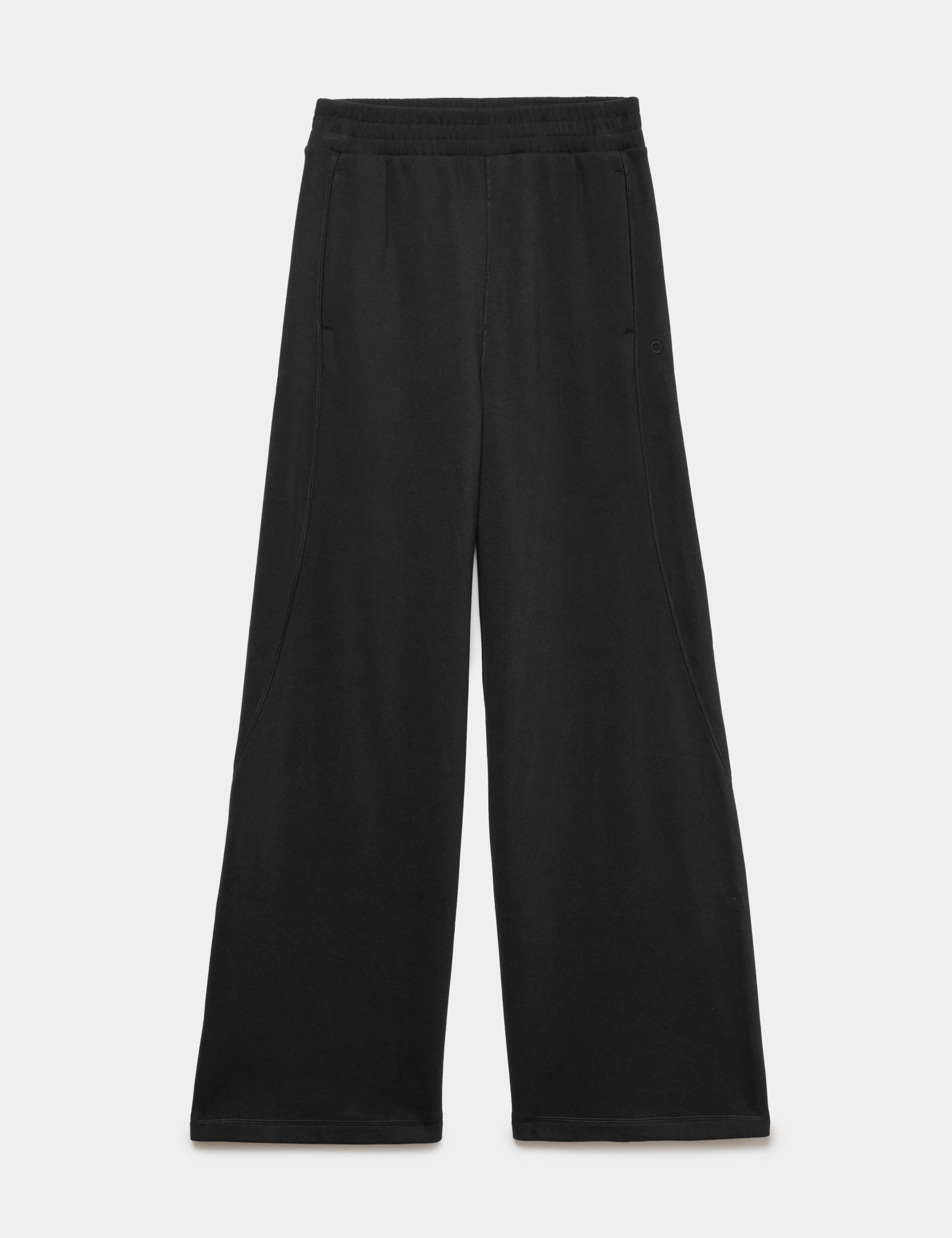Cotton Rich High Waisted Wide Leg Joggers 2 of 7