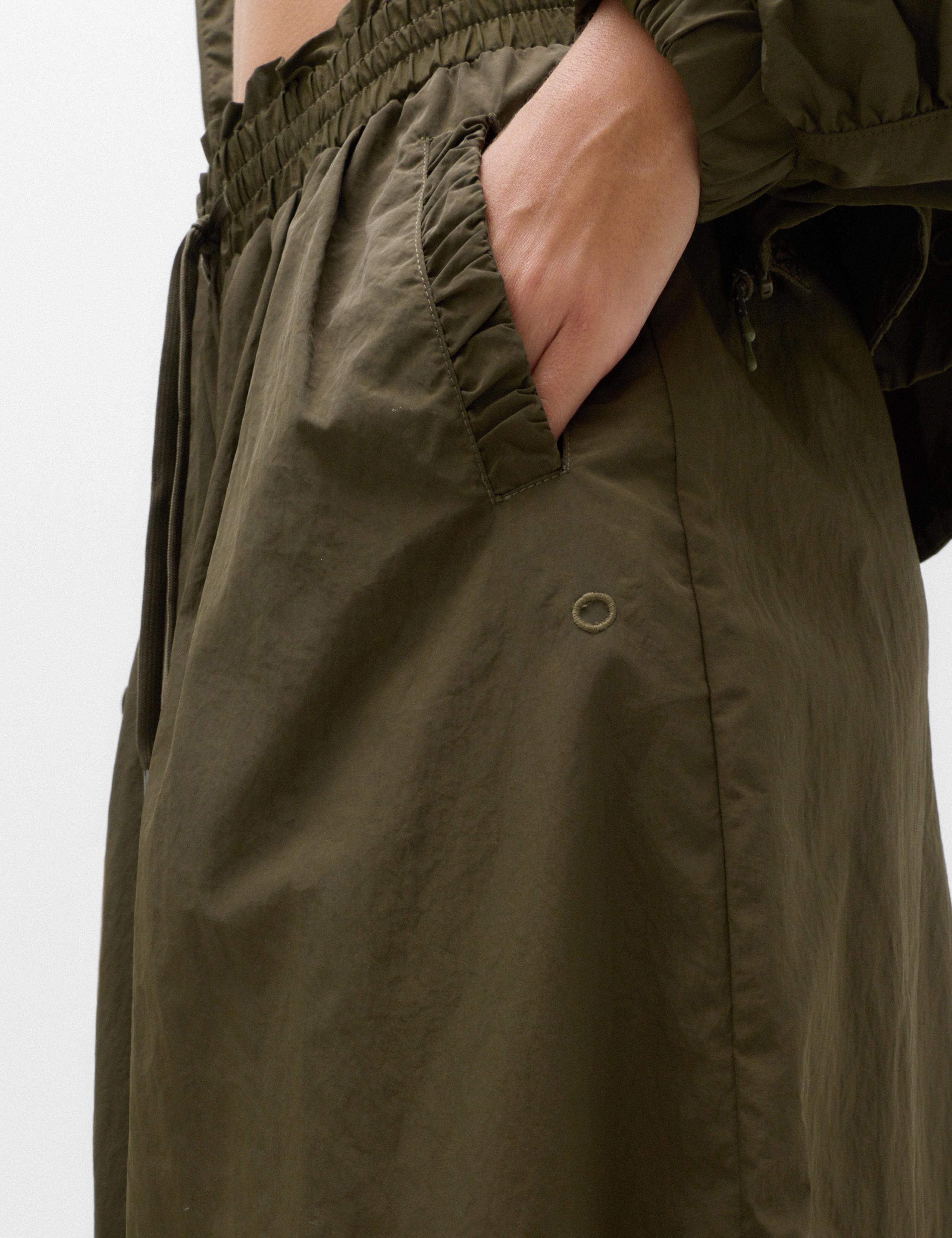 Woven Lightweight Wide Leg Culottes 6 of 8