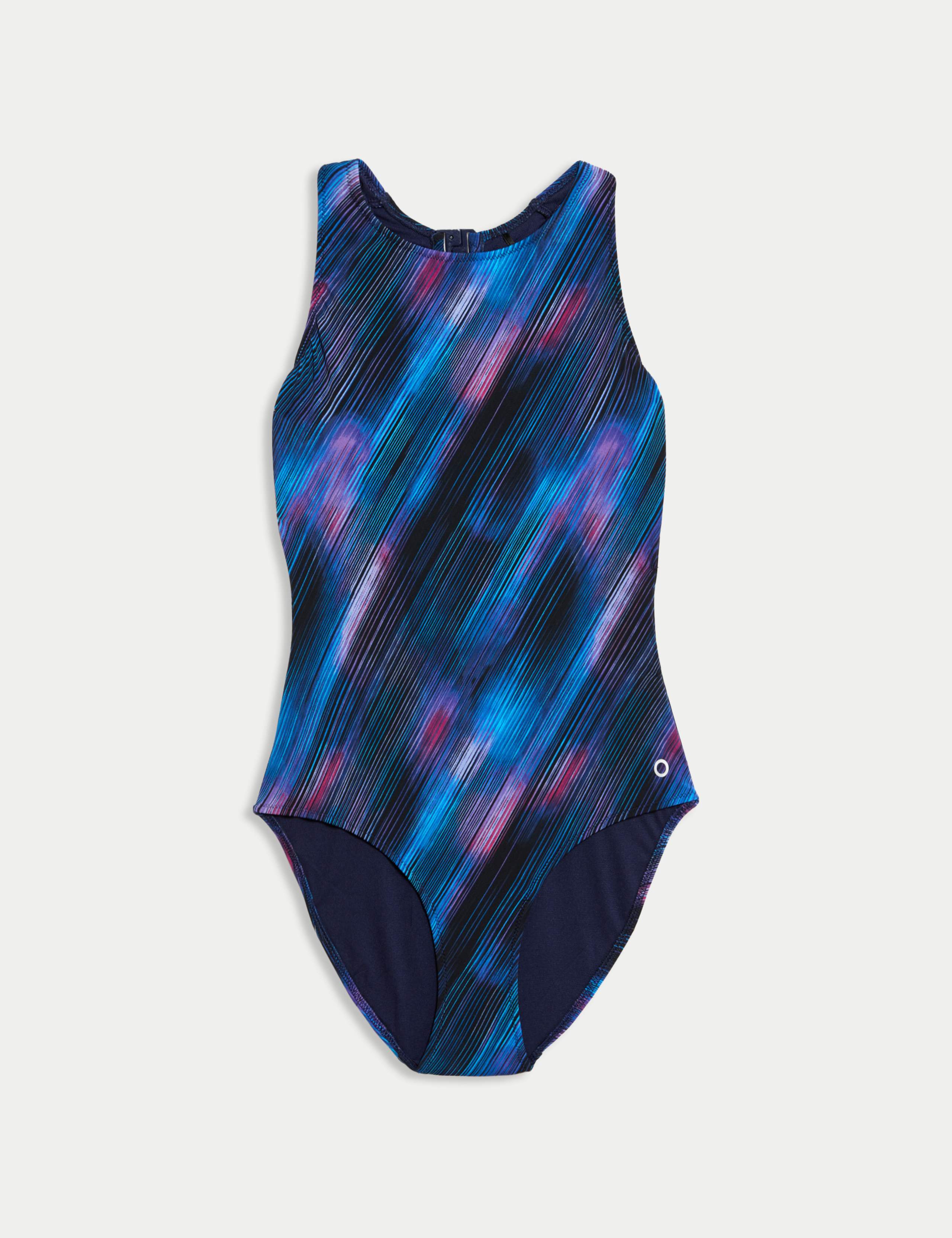 Tummy Control Printed Cut Out Swimsuit 2 of 7