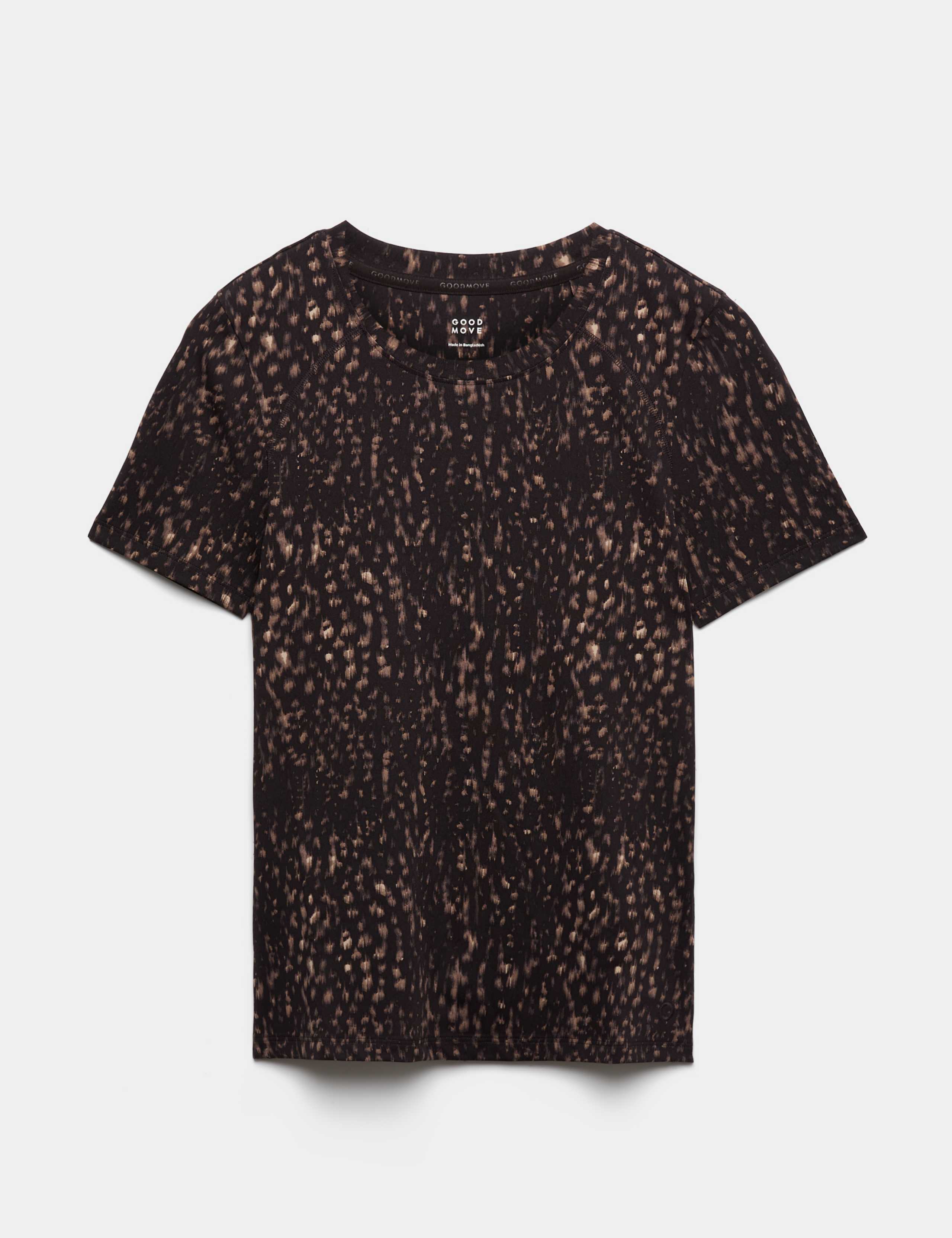 Printed Crew Neck Fitted T-Shirt 2 of 6