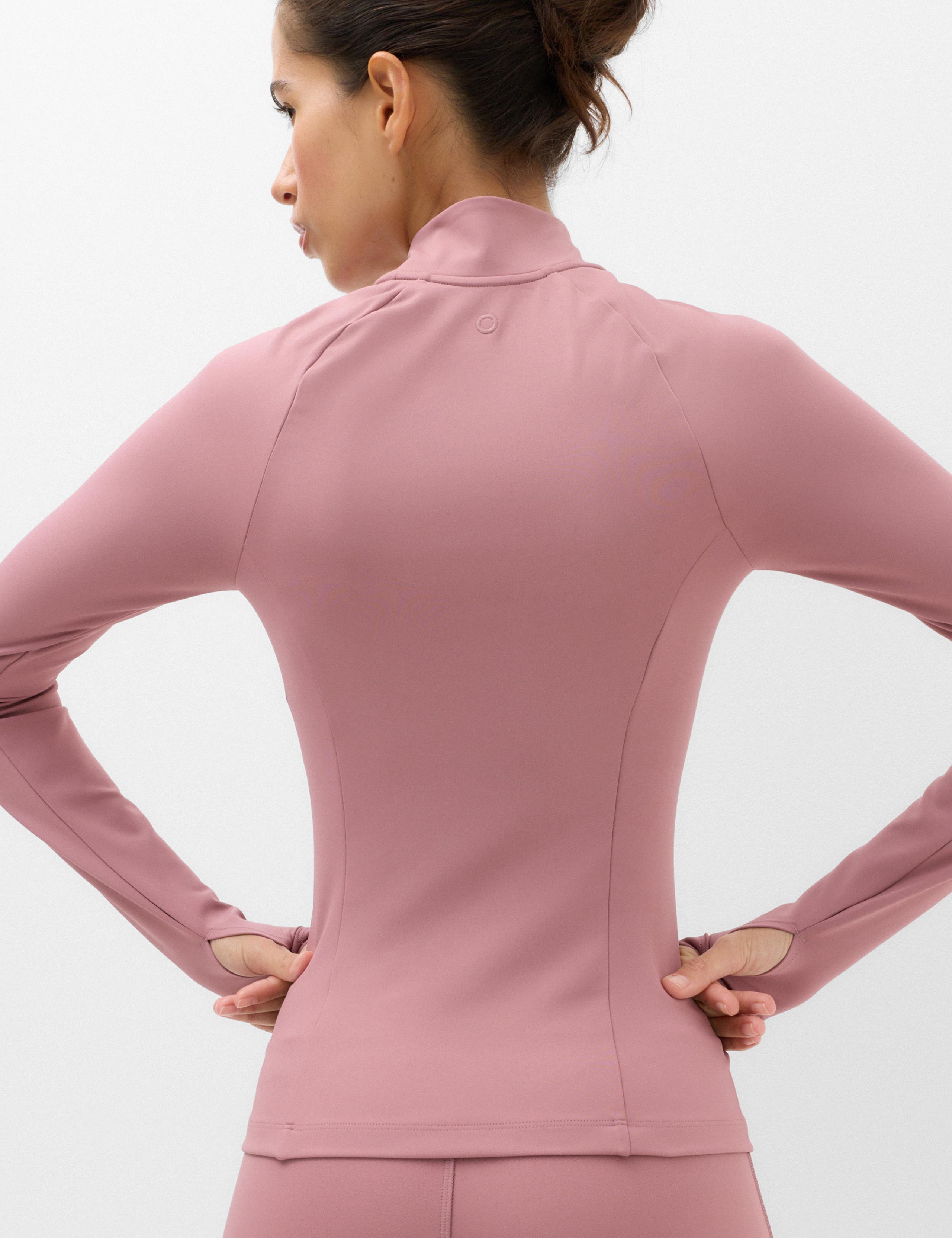 Essential  Half Zip Fitted Running Top 4 of 6