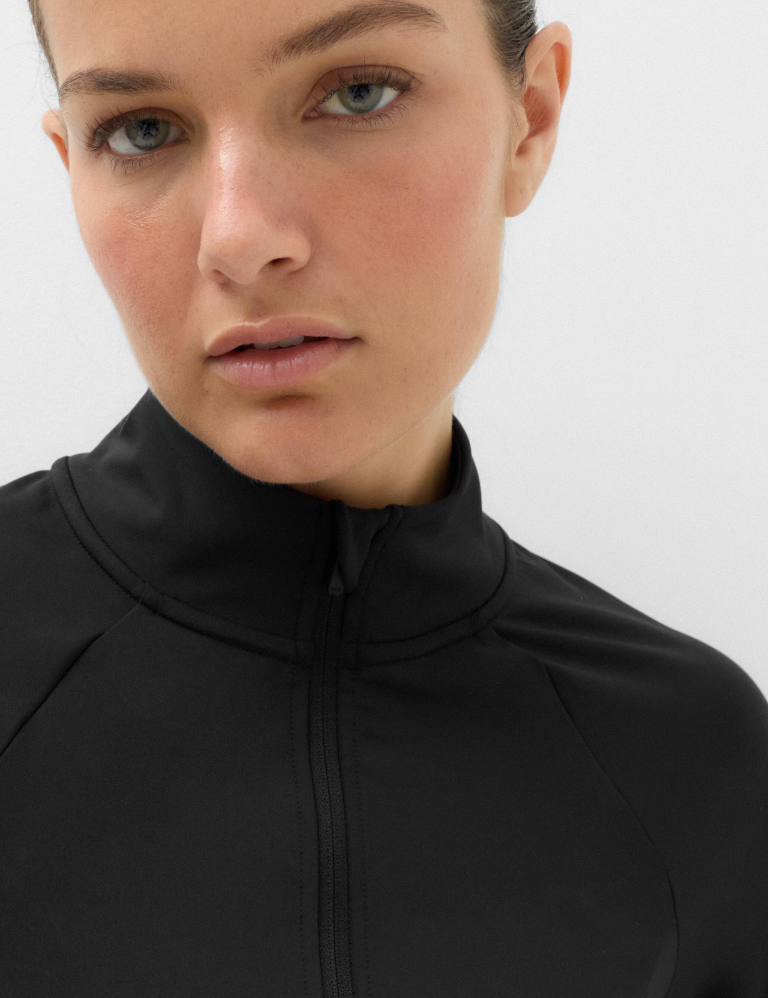 Essential  Half Zip Fitted Running Top 7 of 7
