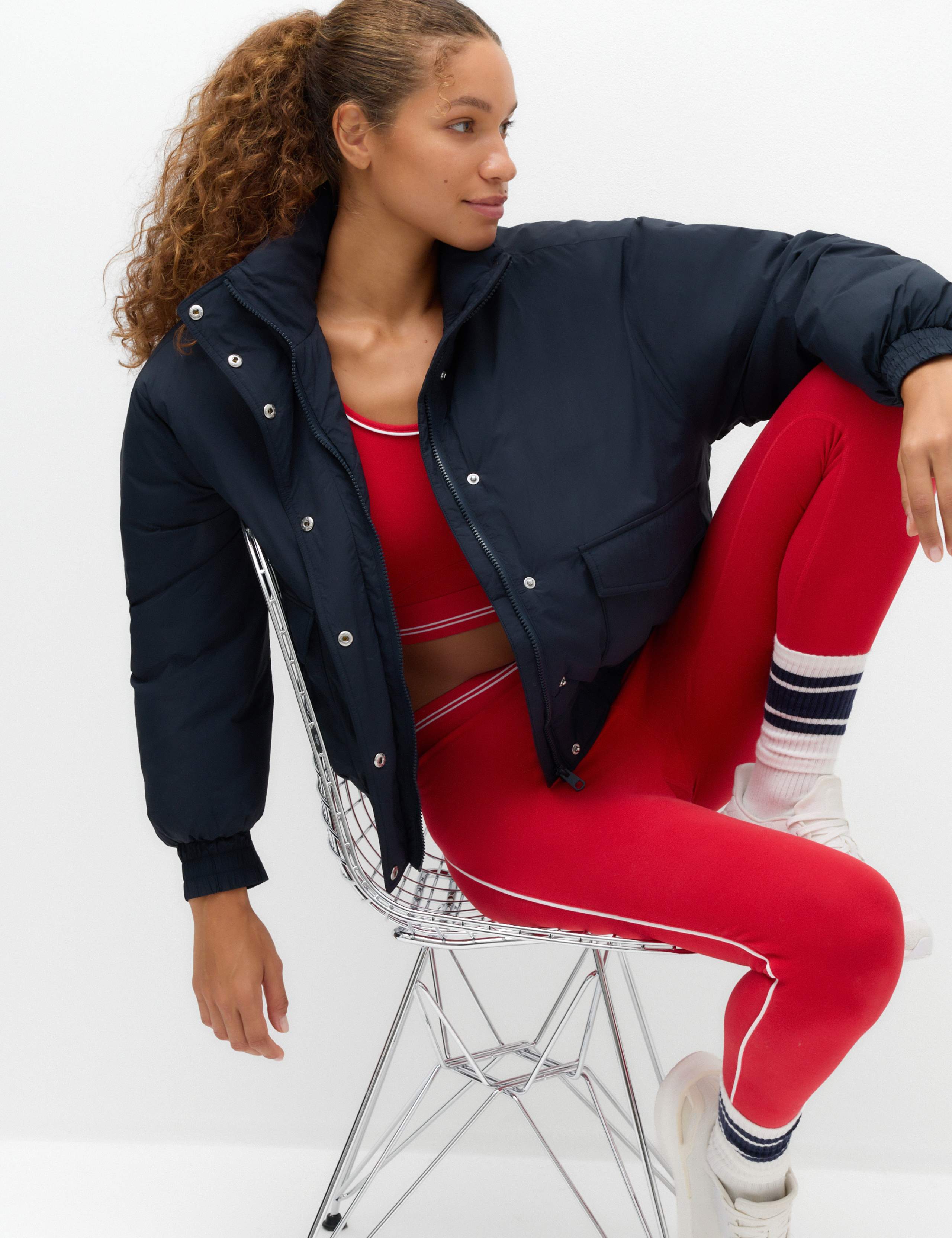 Stormwear Padded Funnel Neck Bomber Jacket by Goodmove at M&S IE