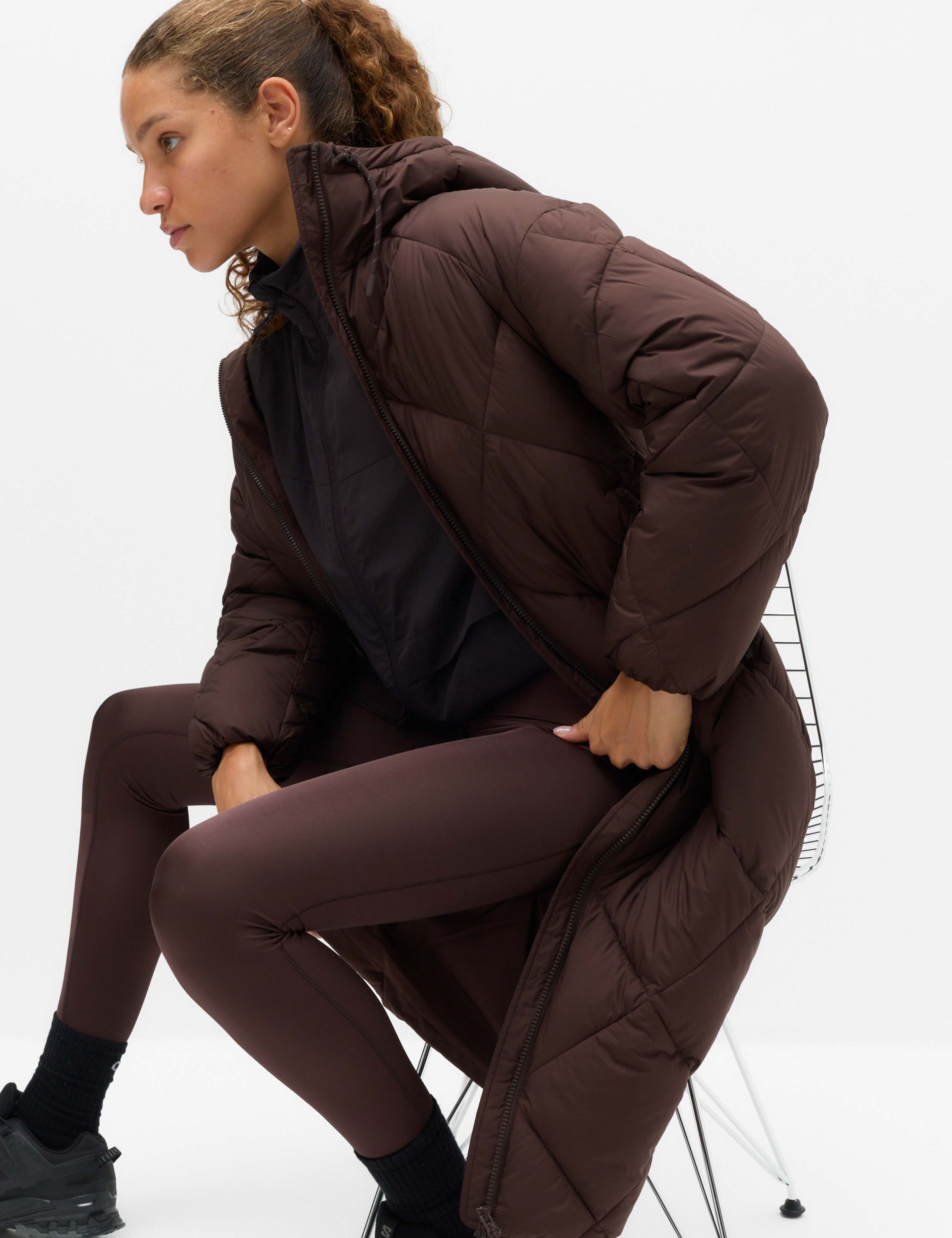 Stormwear Hooded Longline Puffer Coat 6 of 7