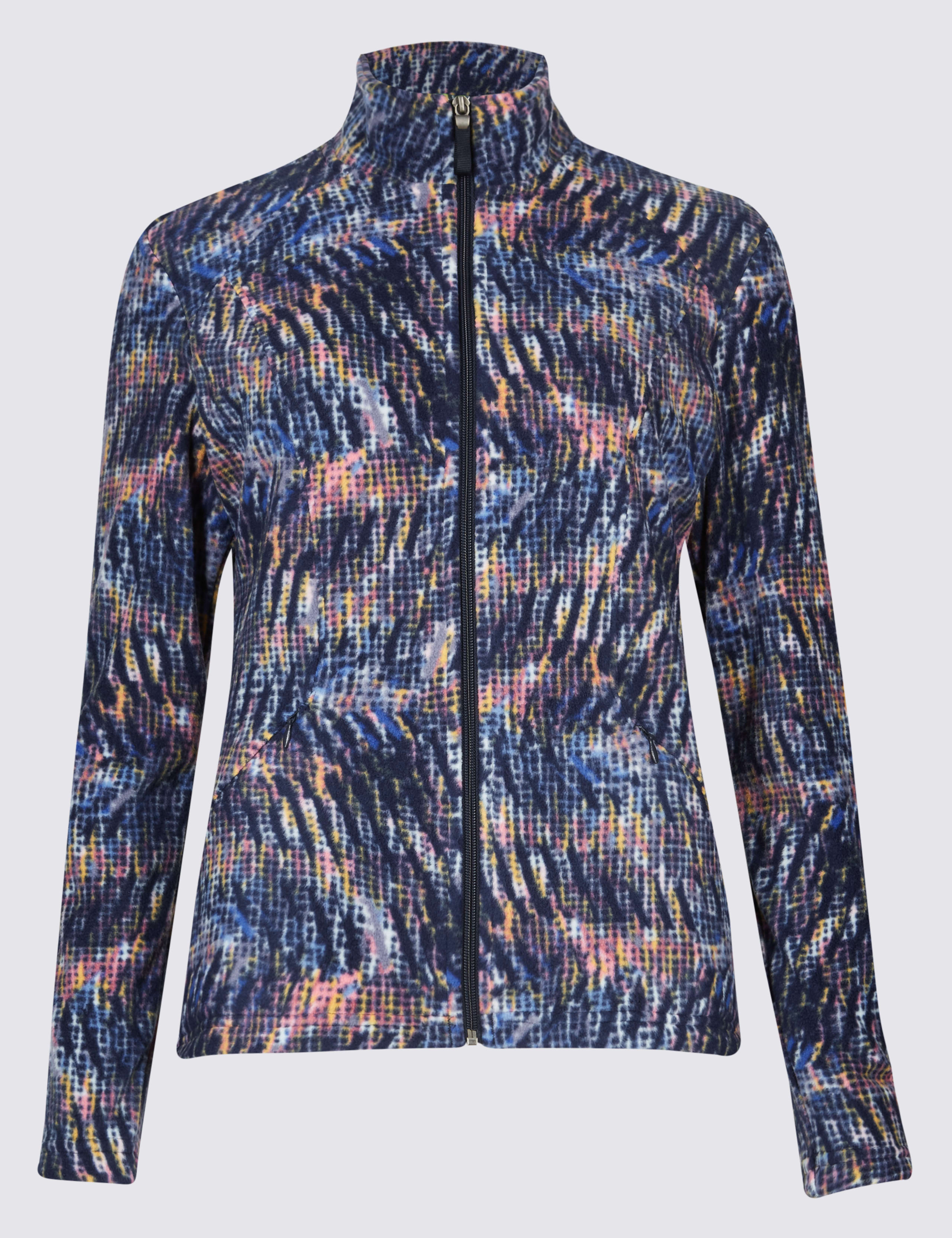 Printed Fleece Jacket 2 of 5