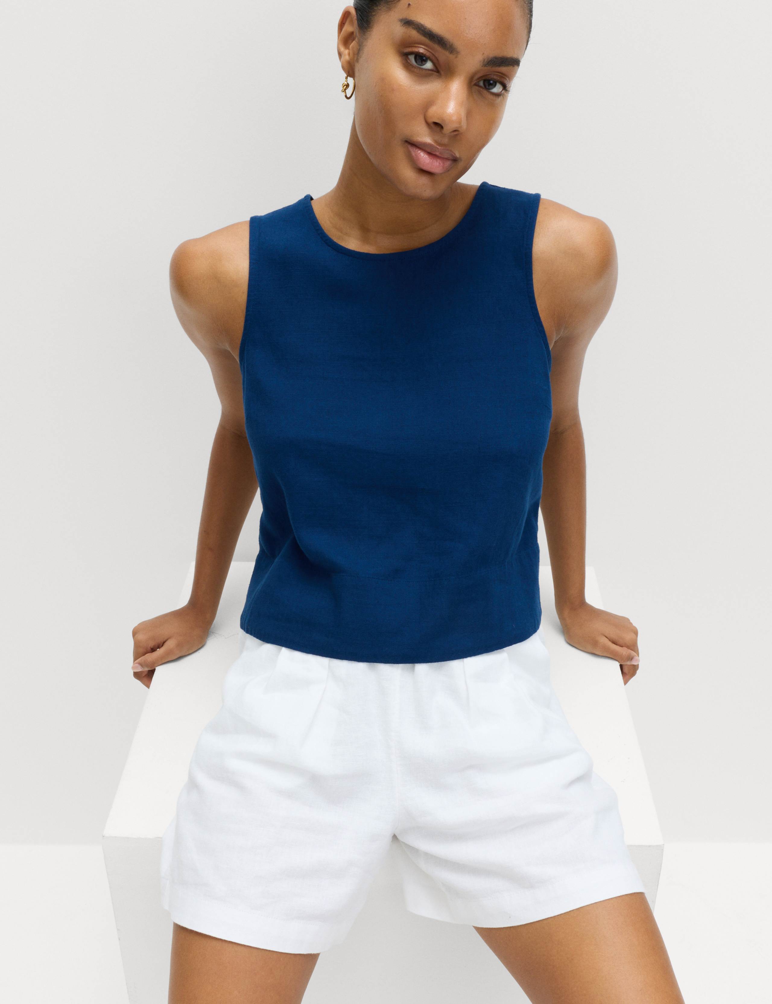 Vest with Linen 1 of 5