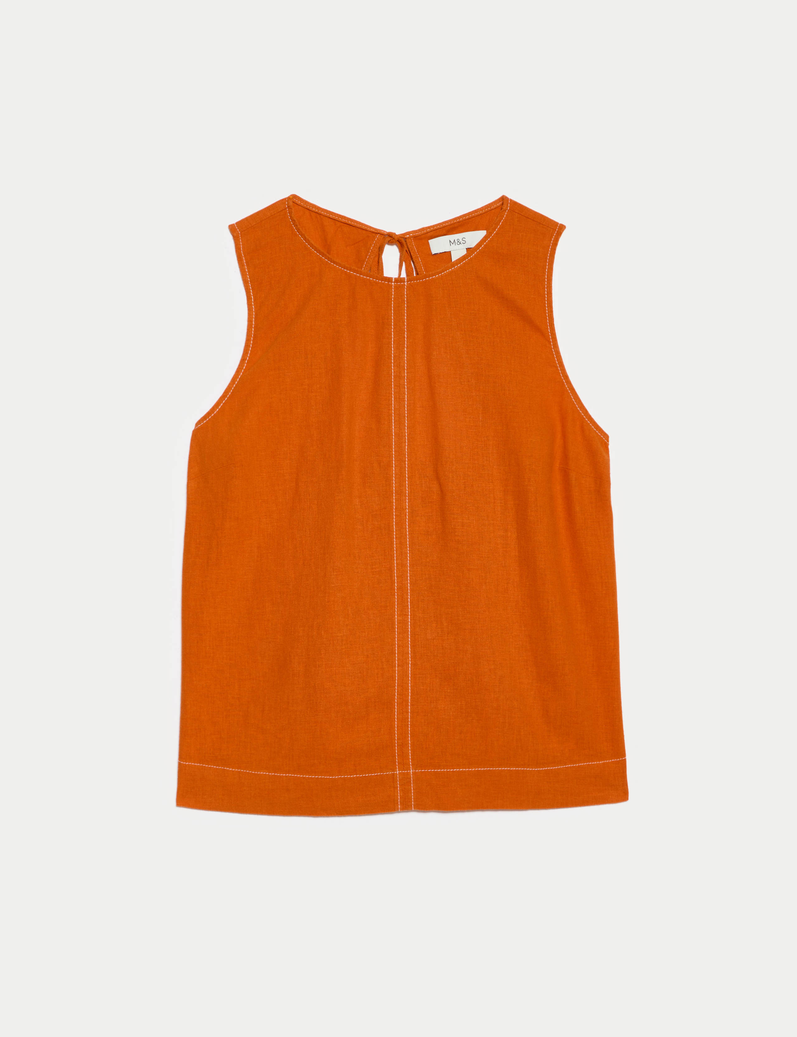 Linen Rich Regular Fit Vest 2 of 6