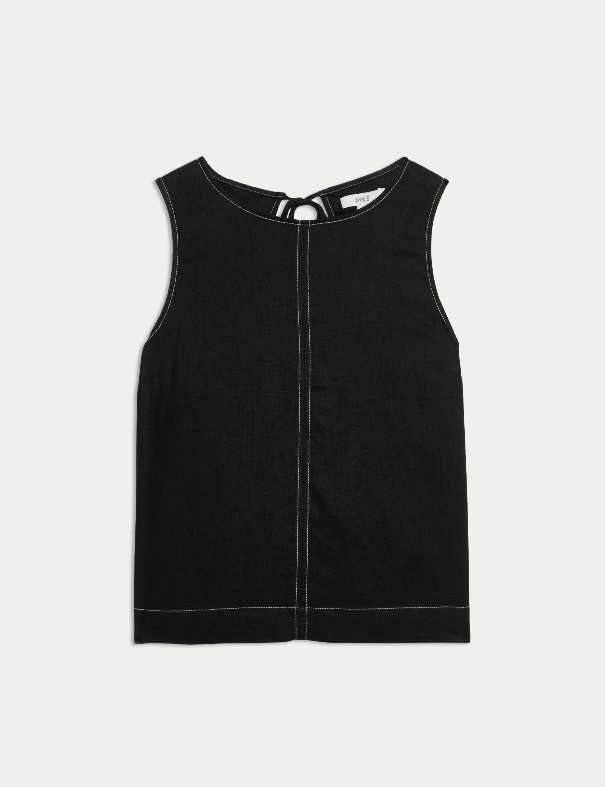 Linen Rich Regular Fit Vest 2 of 5