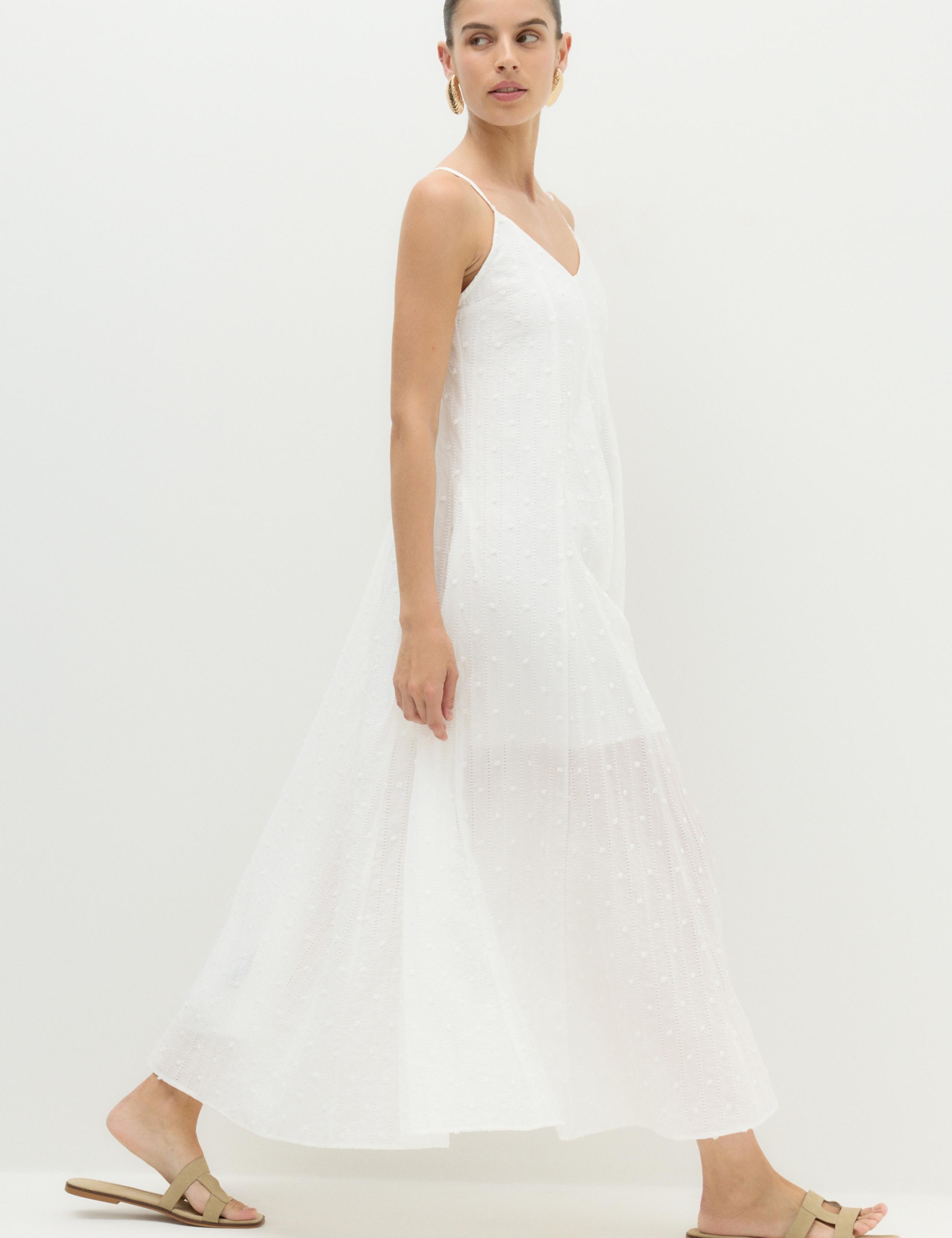 Textured Dobby Maxi Beach Dress 1 of 7