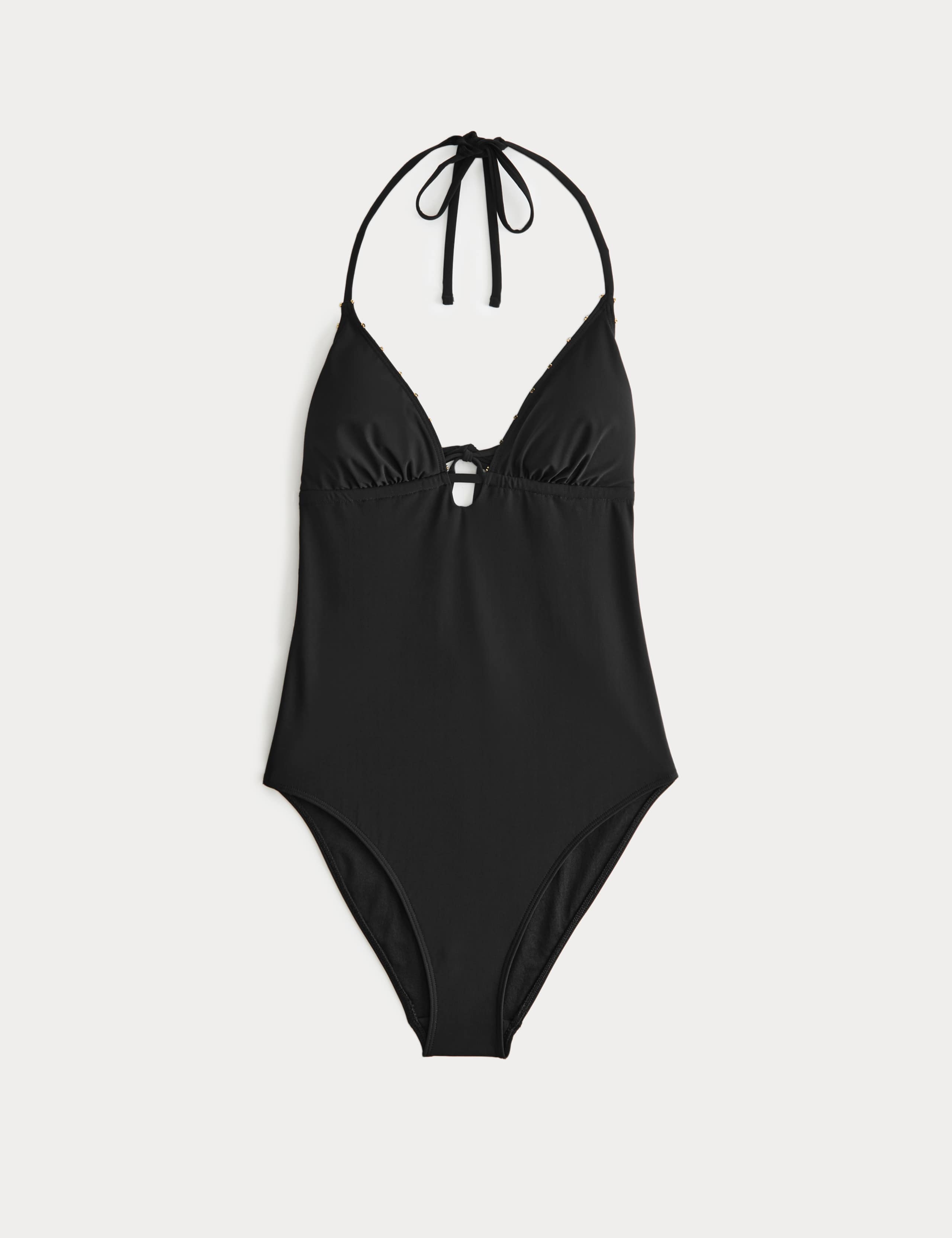Bead Detail Padded Halterneck Swimsuit 2 of 6