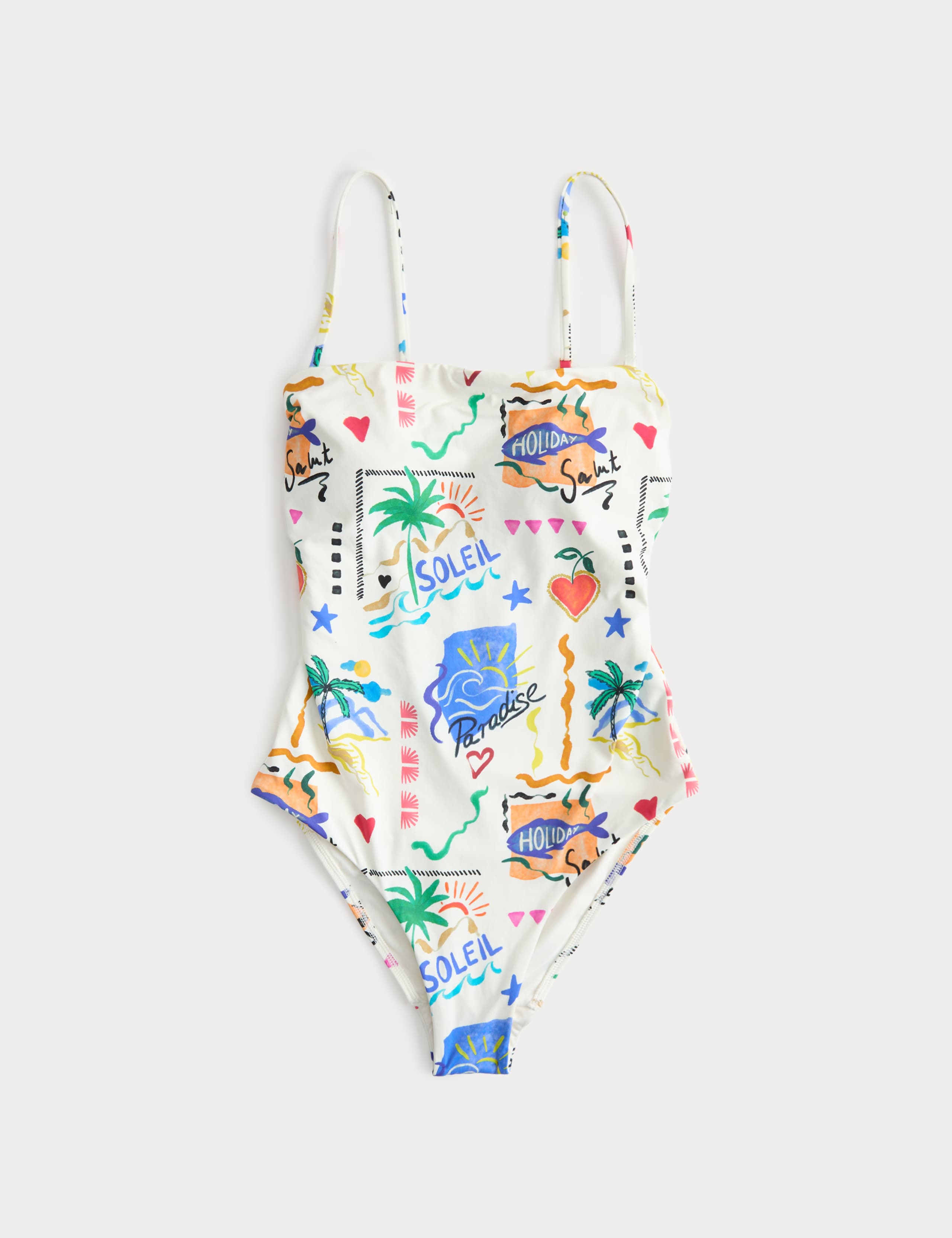 Printed Bandeau Swimsuit 2 of 5