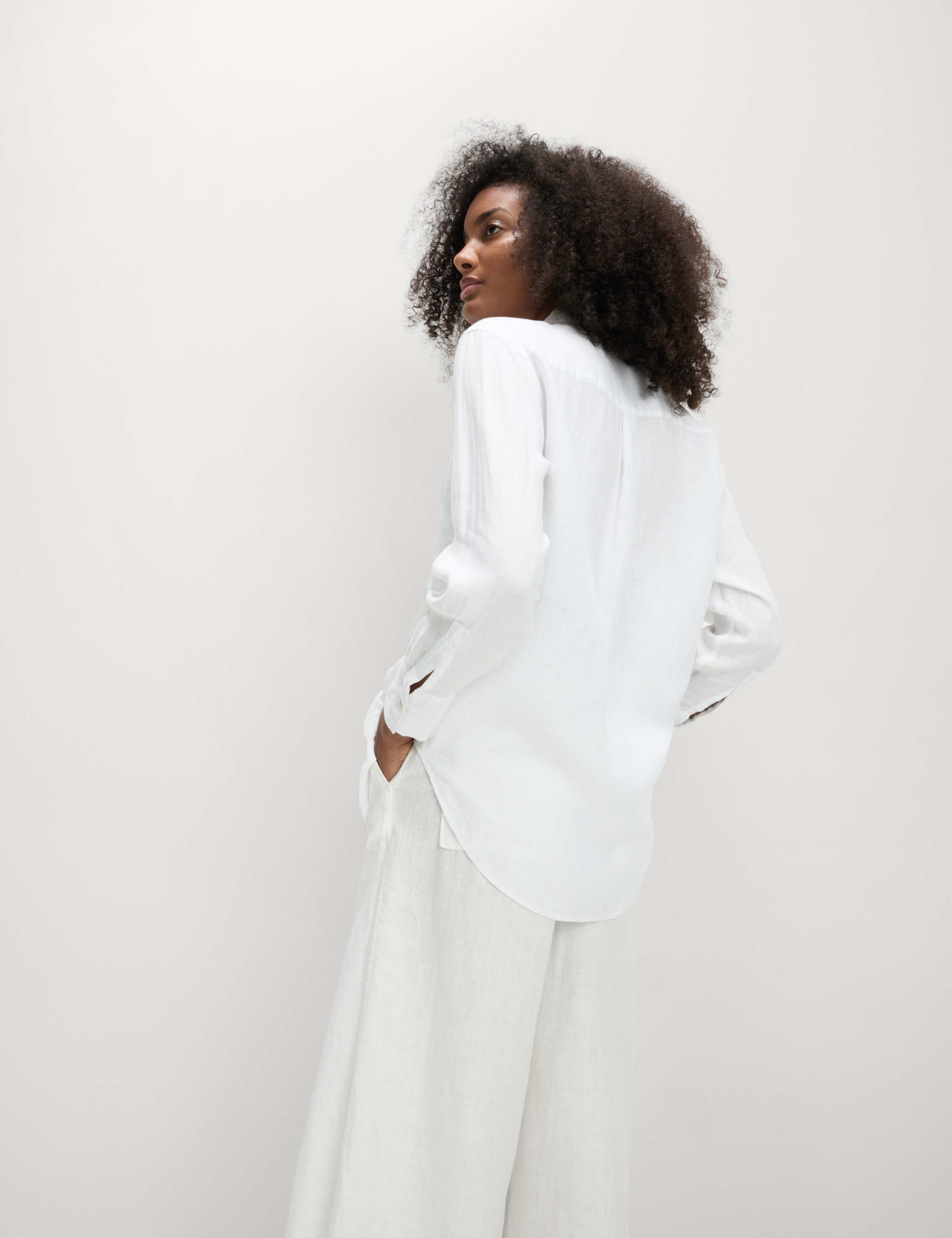 Pure Linen Relaxed Shirt 5 of 5
