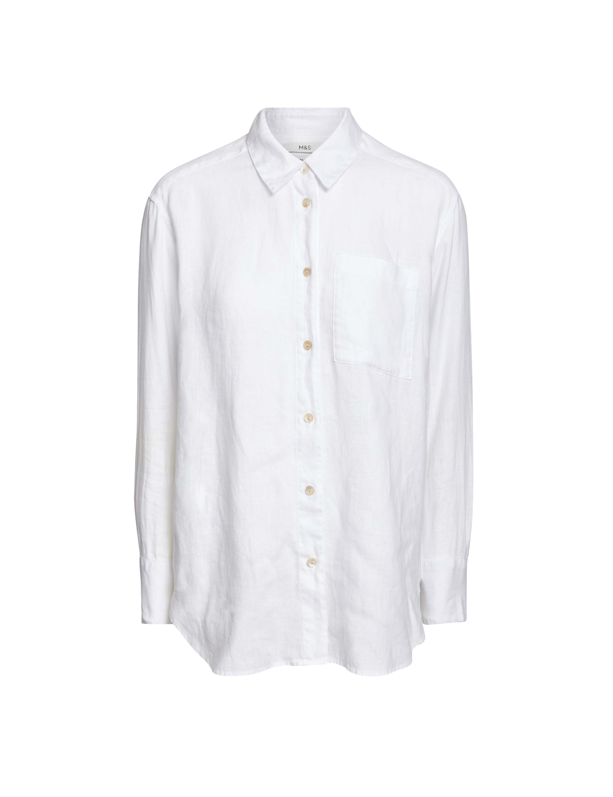 Pure Linen Relaxed Shirt 2 of 5