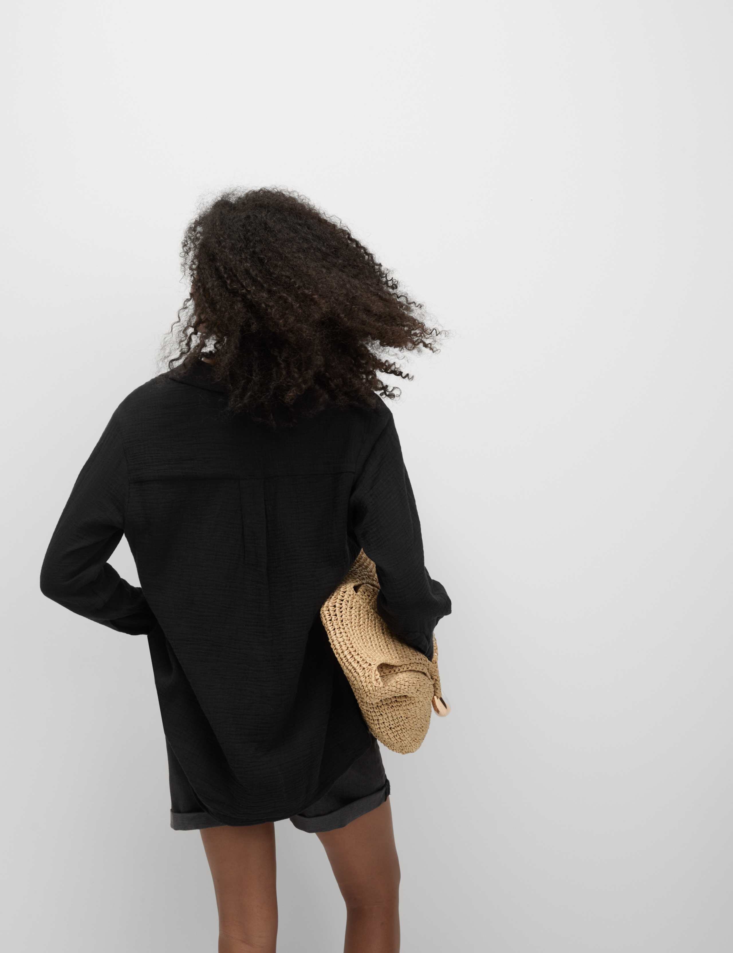Pure Cotton Relaxed Beach Shirt 4 of 6