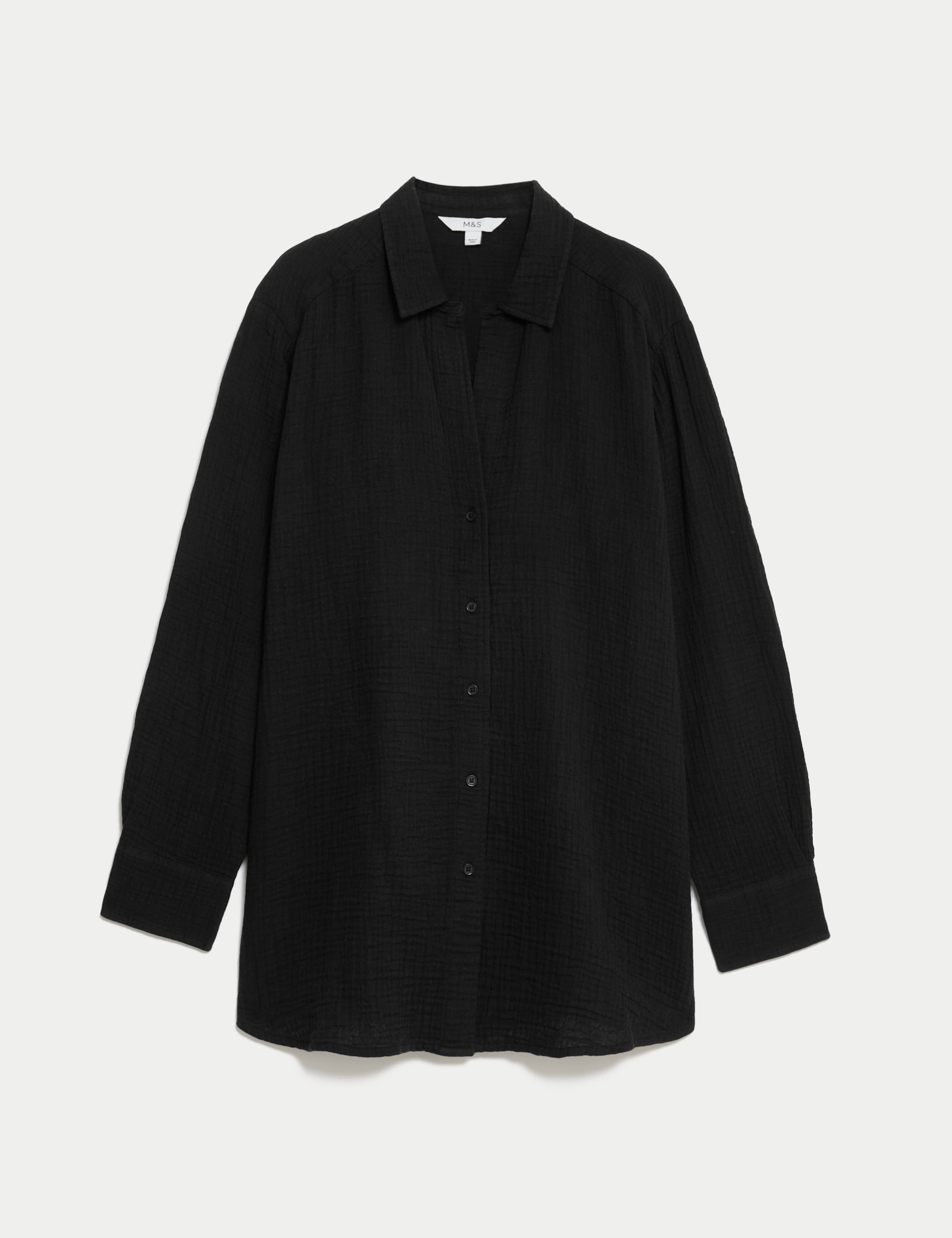 Pure Cotton Relaxed Beach Shirt 2 of 6